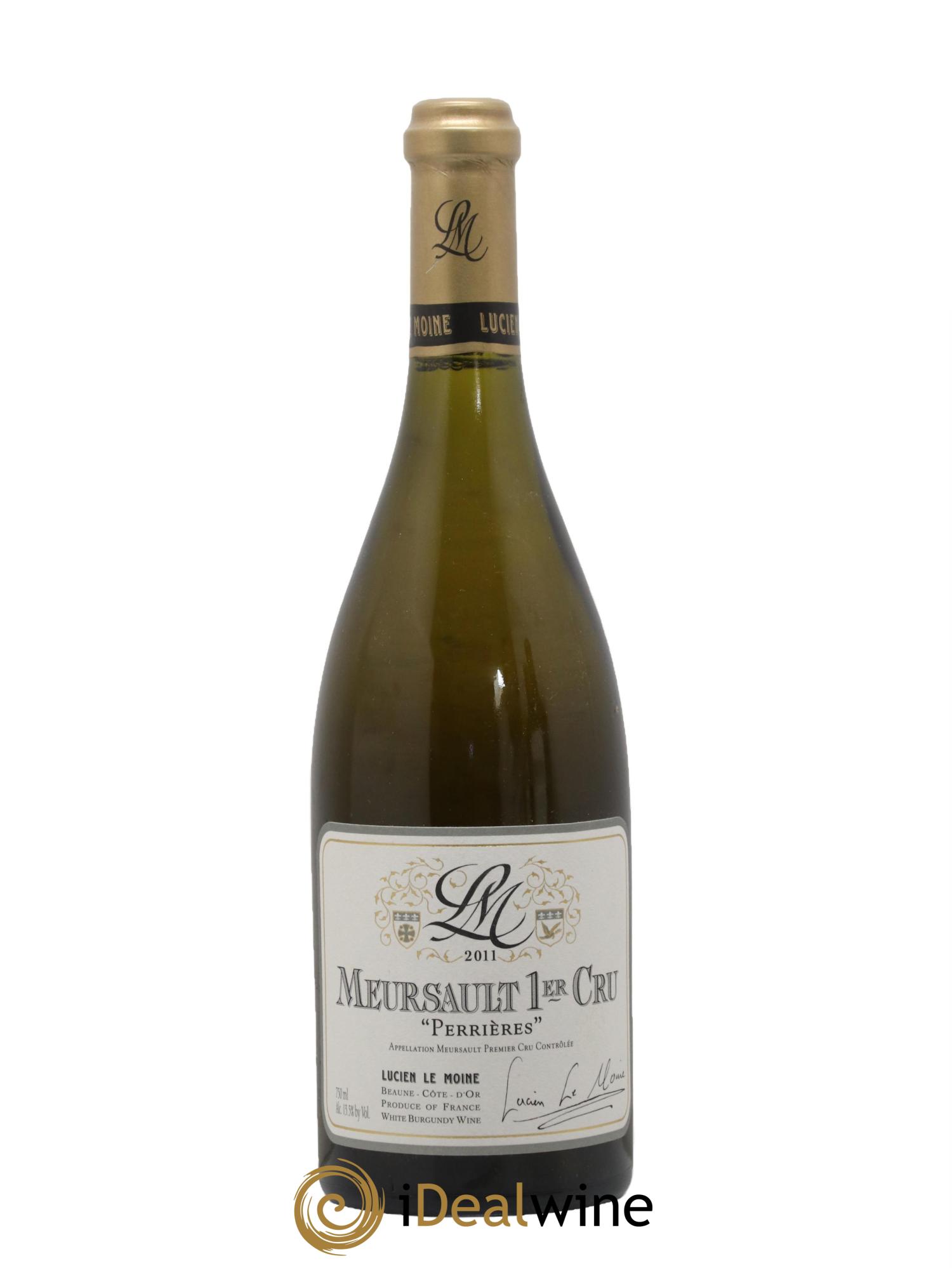 Meursault 1er Cru Perrieres Lucien Le Moine  2011 - Lot de 1 bouteille - 0