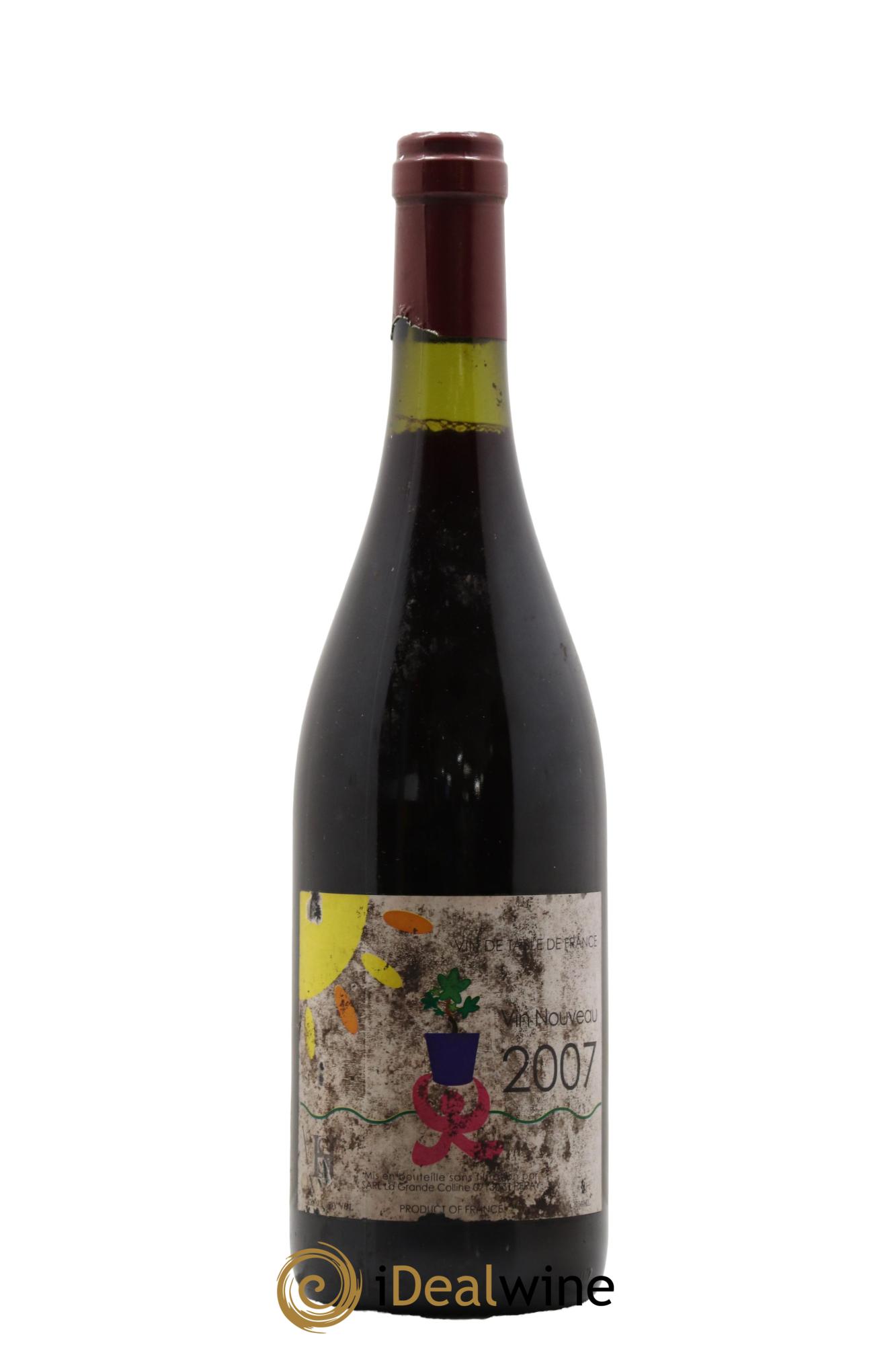 Vin de France Vin Nouveau Hirotake Ooka - Domaine La Grande Colline 2007 - Lotto di 1 bottiglia - 0