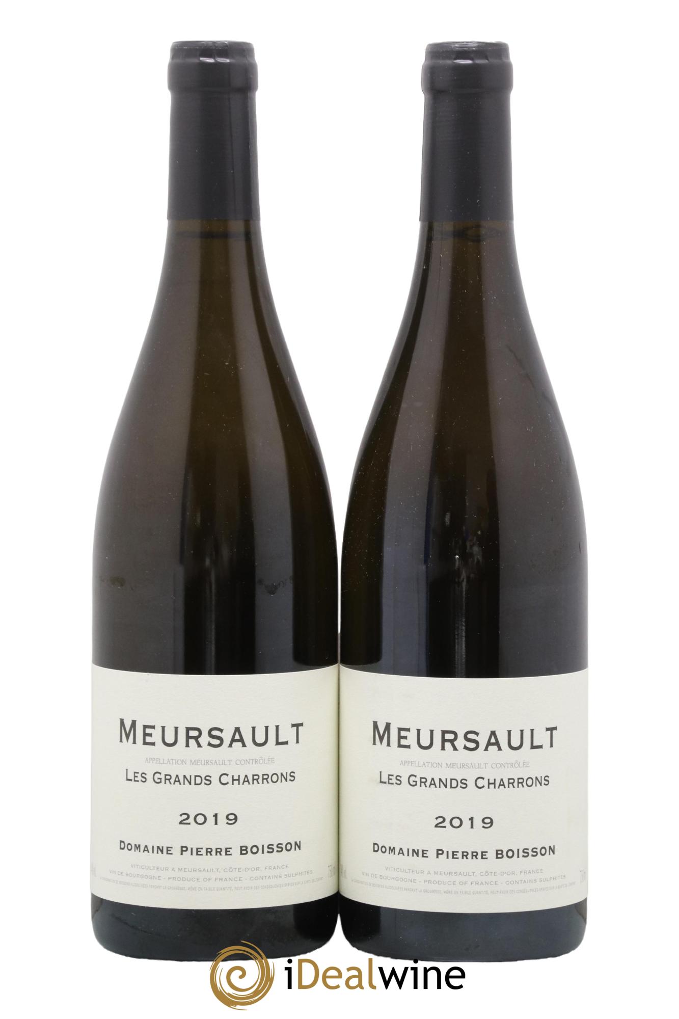 Meursault Les Grands Charrons Pierre Boisson (Domaine) 2019 - Posten von 2 Flaschen - 0