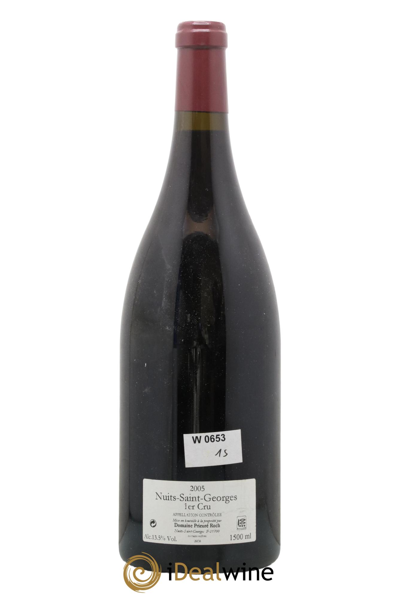 Nuits Saint-Georges 1er Cru Prieuré Roch 2005 - Lot de 1 magnum - 1