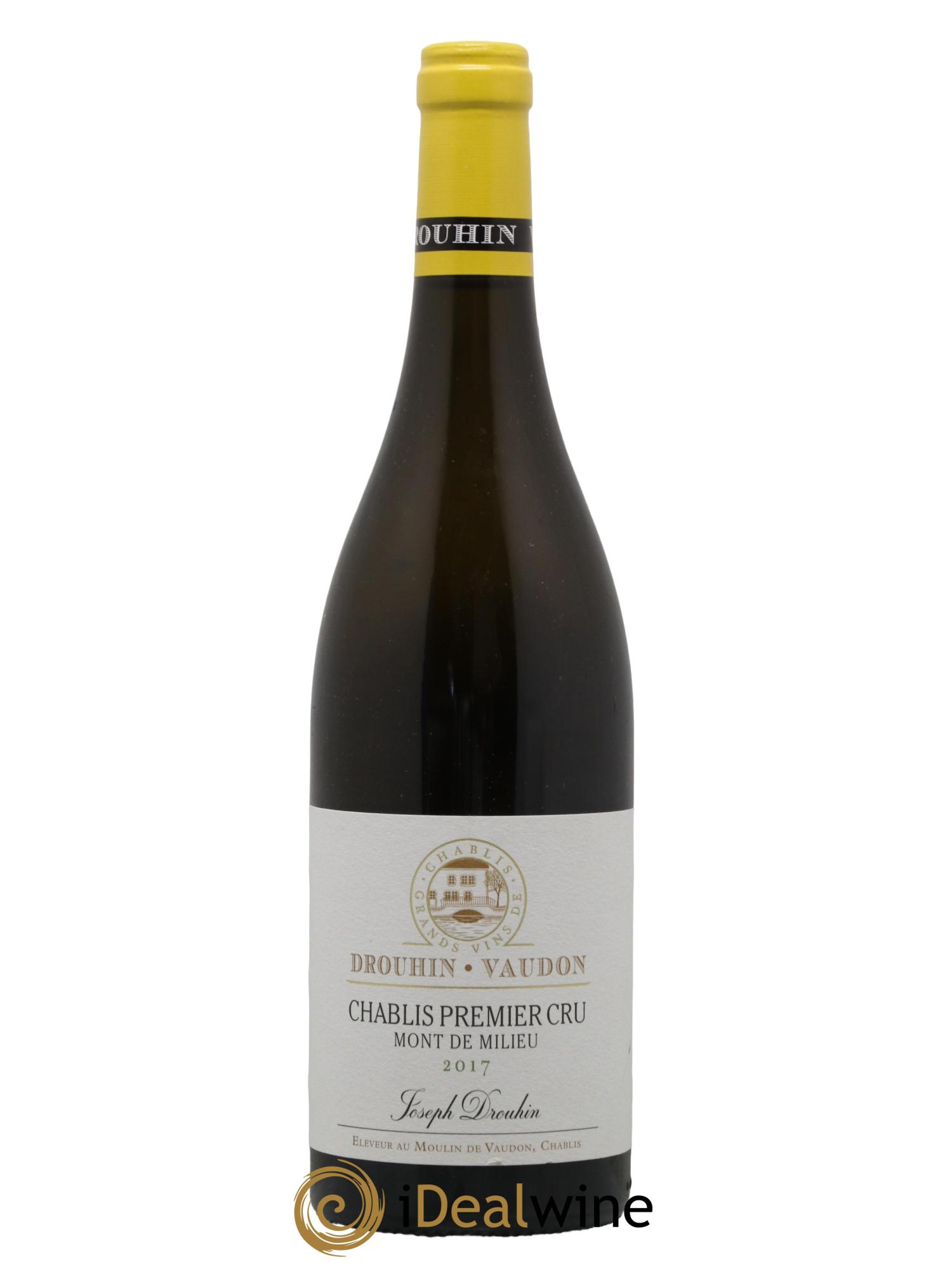 Chablis 1er Cru Mont de Milieu Drouhin-Vaudon (Domaine) 2017 - Posten von 1 Flasche - 0