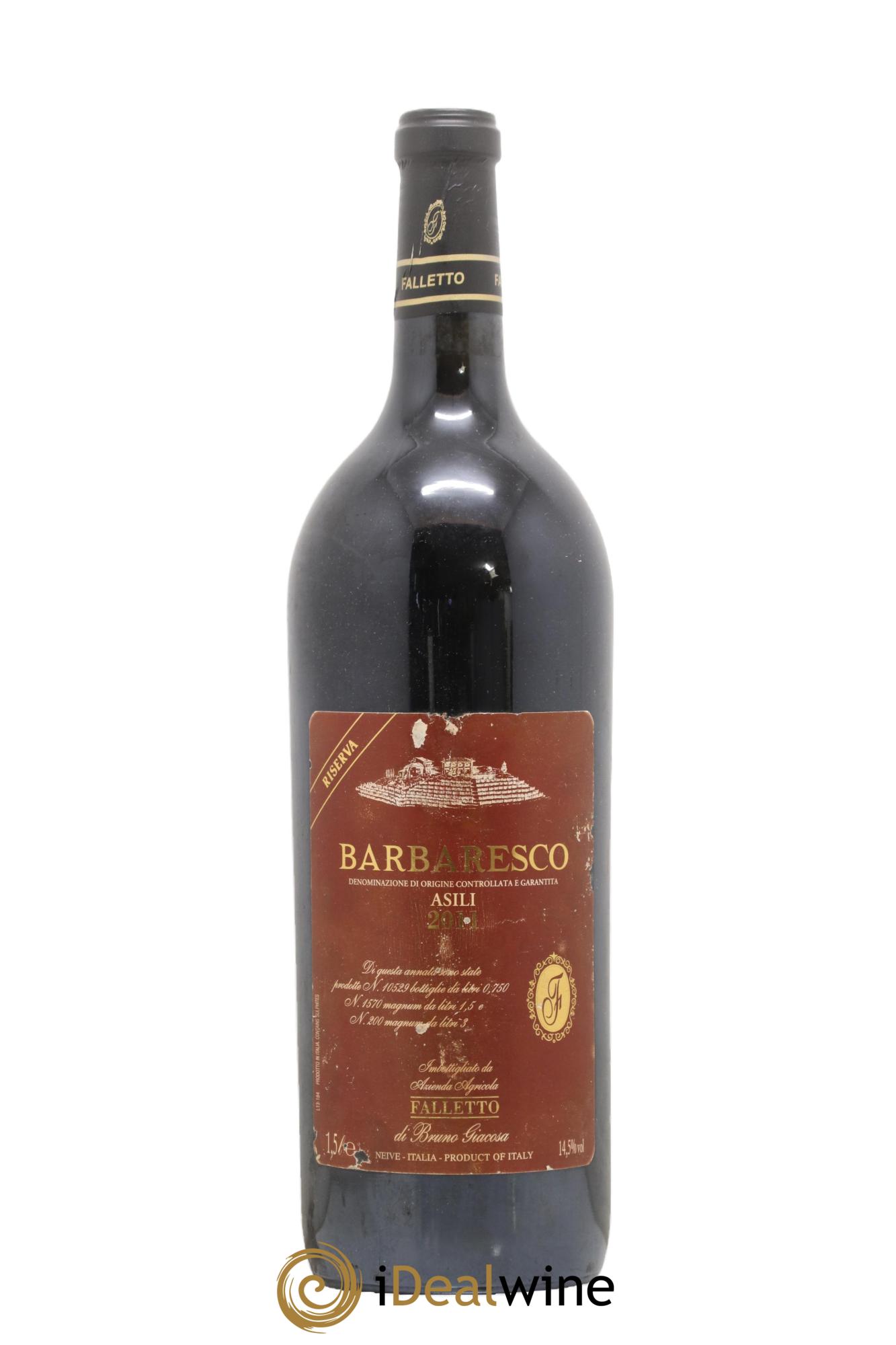 Barbaresco Asili Riserva Falletto - Bruno Giacosa 2011 - Lotto di 1 magnum - 0