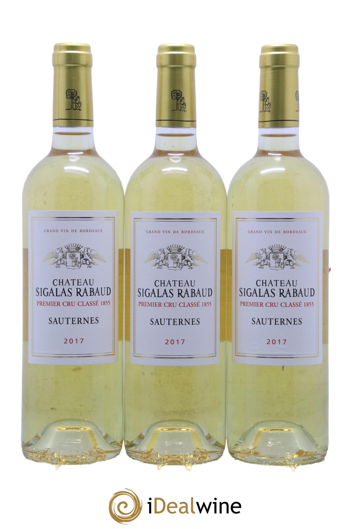 Château Sigalas Rabaud 1er Grand Cru Classé  2017 - Lot de 6 bouteilles - 1