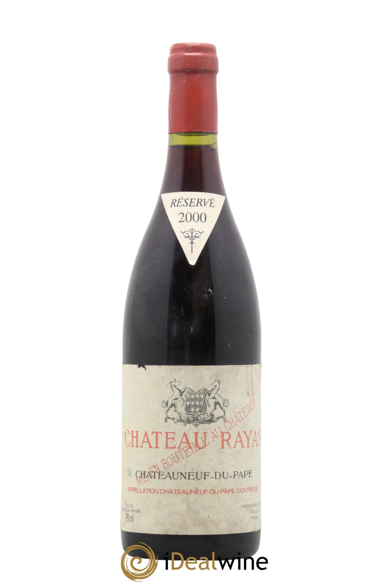 Châteauneuf-du-Pape Château Rayas Emmanuel Reynaud 2000 - Posten von 1 Flasche - 0