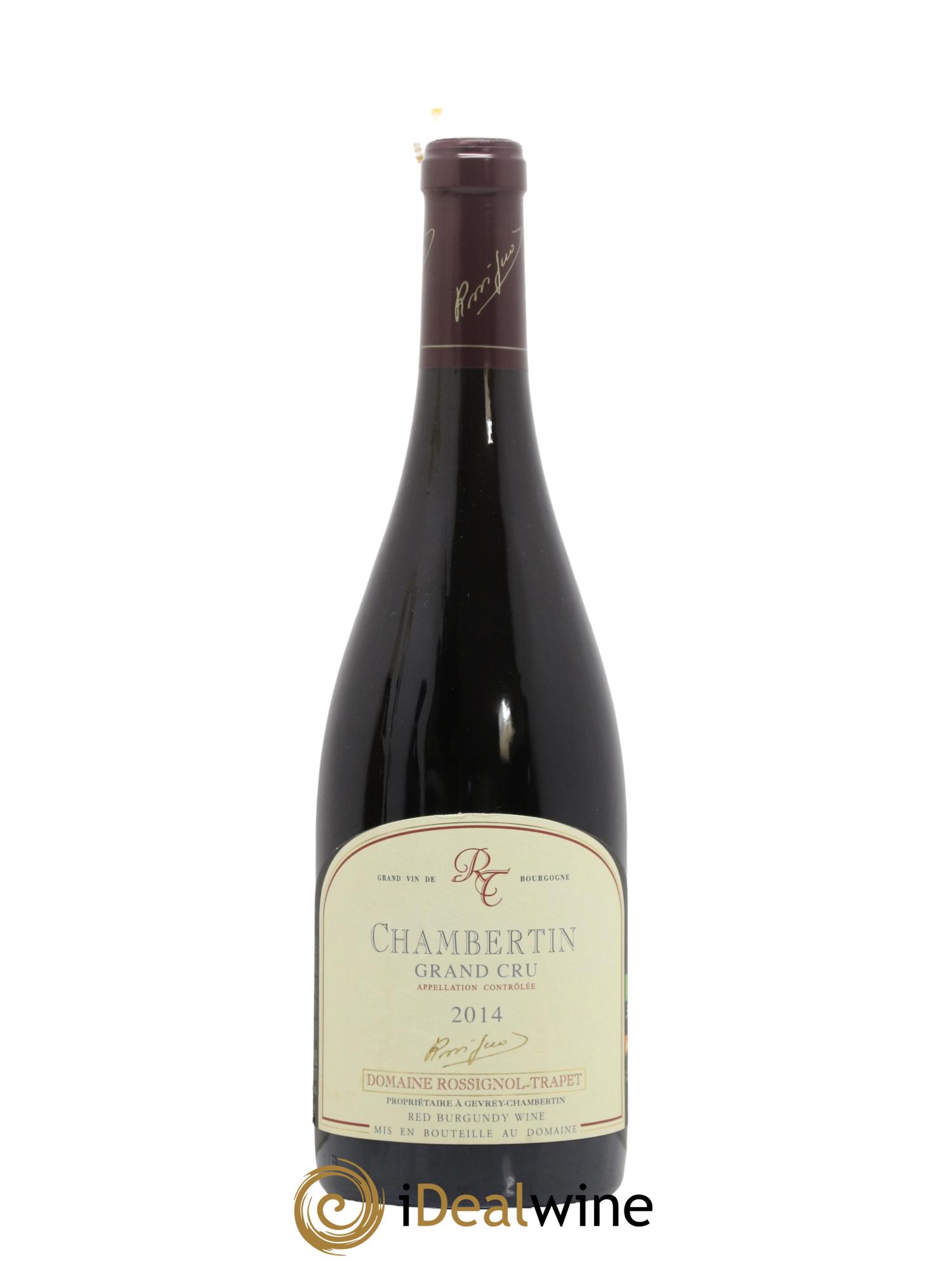 Chambertin Grand Cru Rossignol-Trapet (Domaine) 2014 - Posten von 1 Flasche - 0