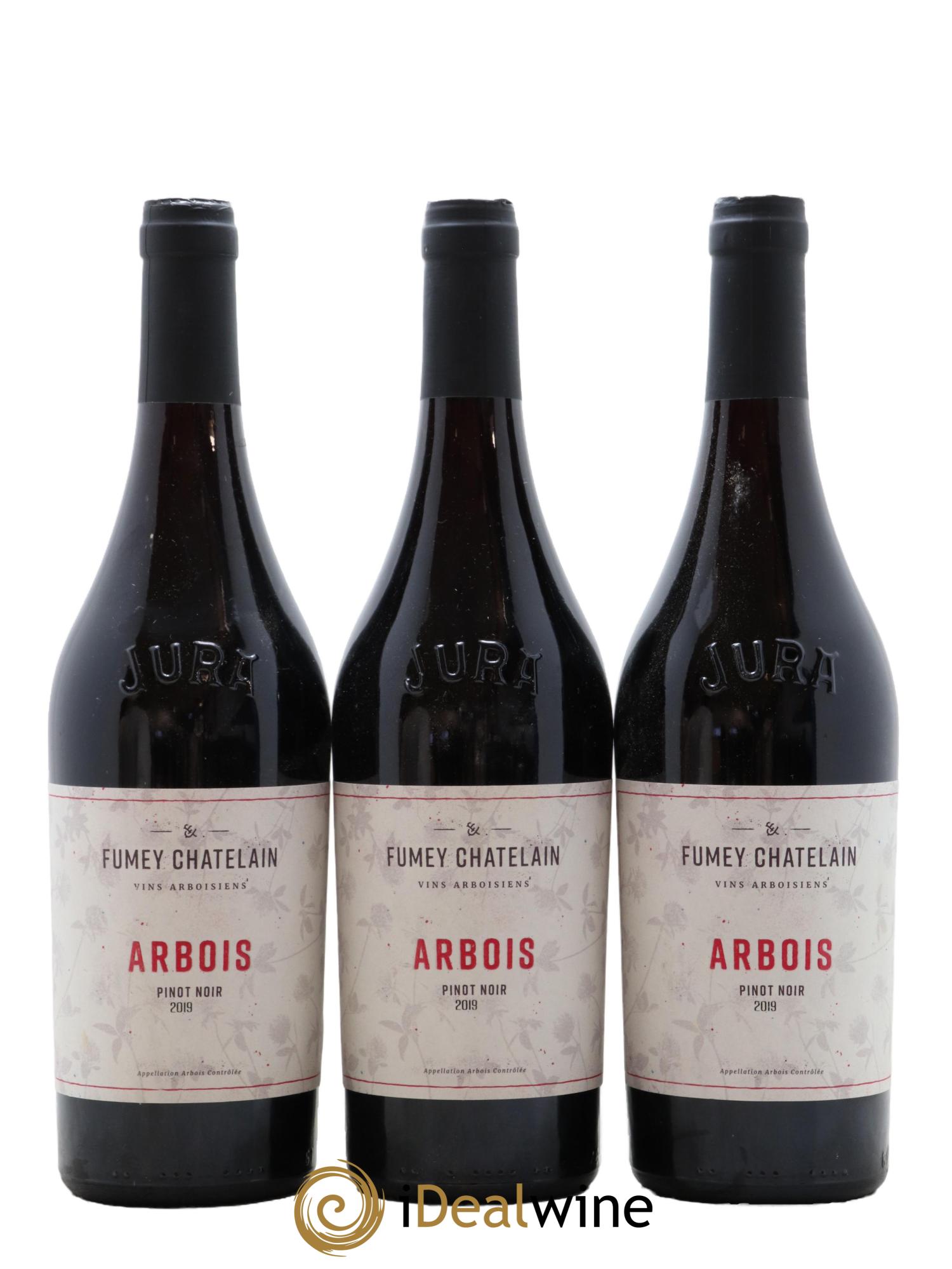 Arbois Fumey Chatelain 2019 - Lot of 3 bottles - 0