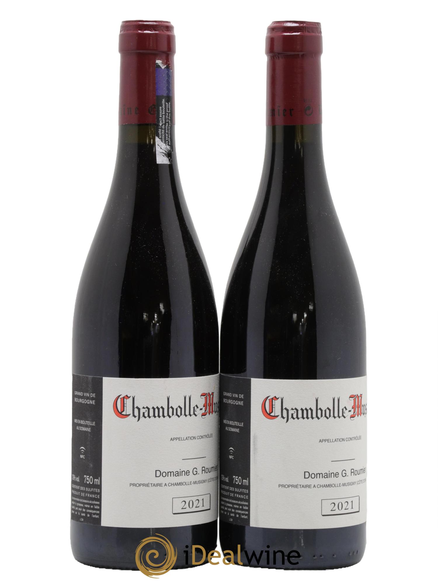 Chambolle-Musigny Georges Roumier (Domaine) 2021 - Lot of 2 bottles - 1