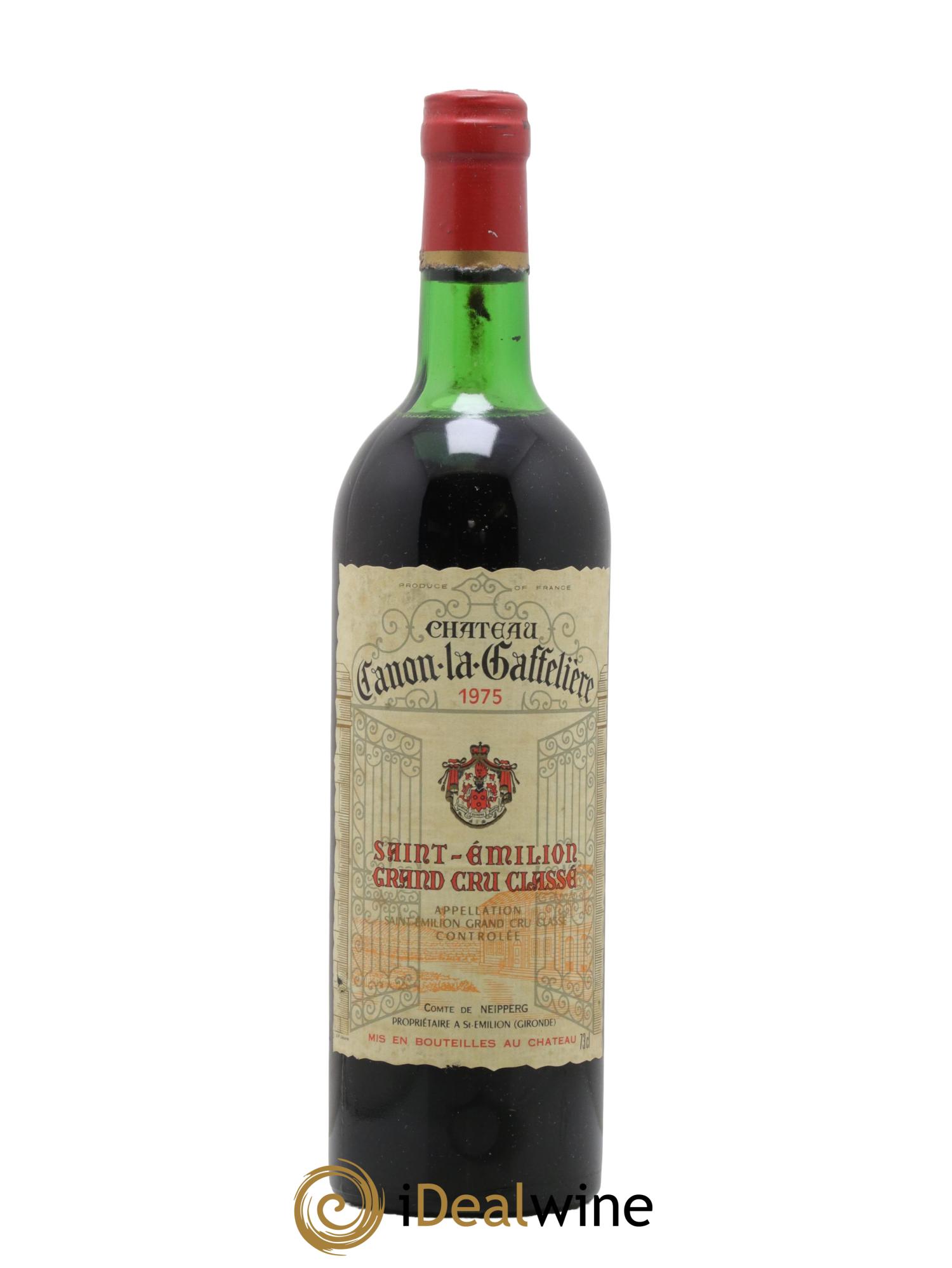 Château Canon la Gaffelière 1er Grand Cru Classé B 1975 - Lotto di 1 bottiglia - 0