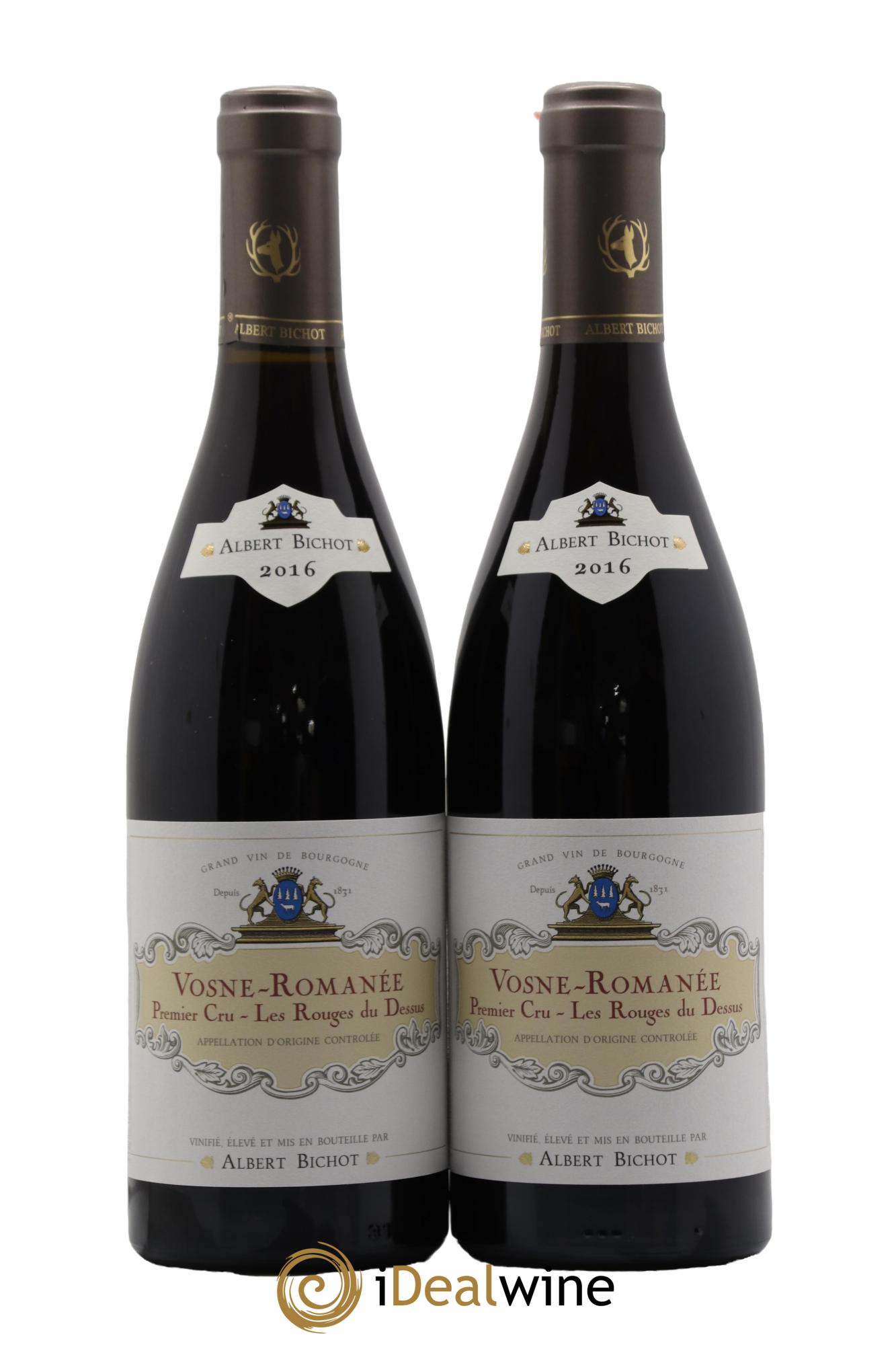 Vosne-Romanée 1er Cru Les Rouges du Dessus Albert Bichot 2016 - Lot de 2 bouteilles - 0