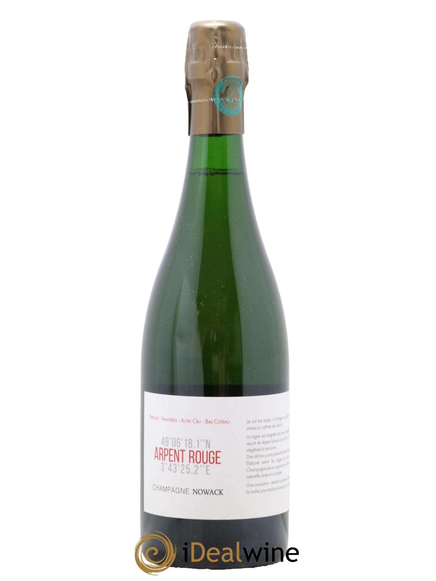 Les Arpents Rouge Nowack  2020 - Posten von 1 Flasche - 0