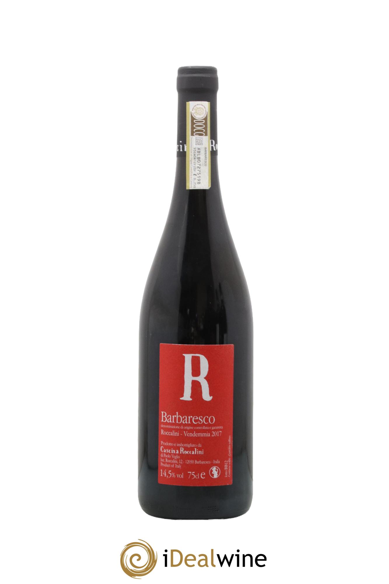 Barbaresco DOCG Cascina Roccalini 2017 - Posten von 1 Flasche - 1