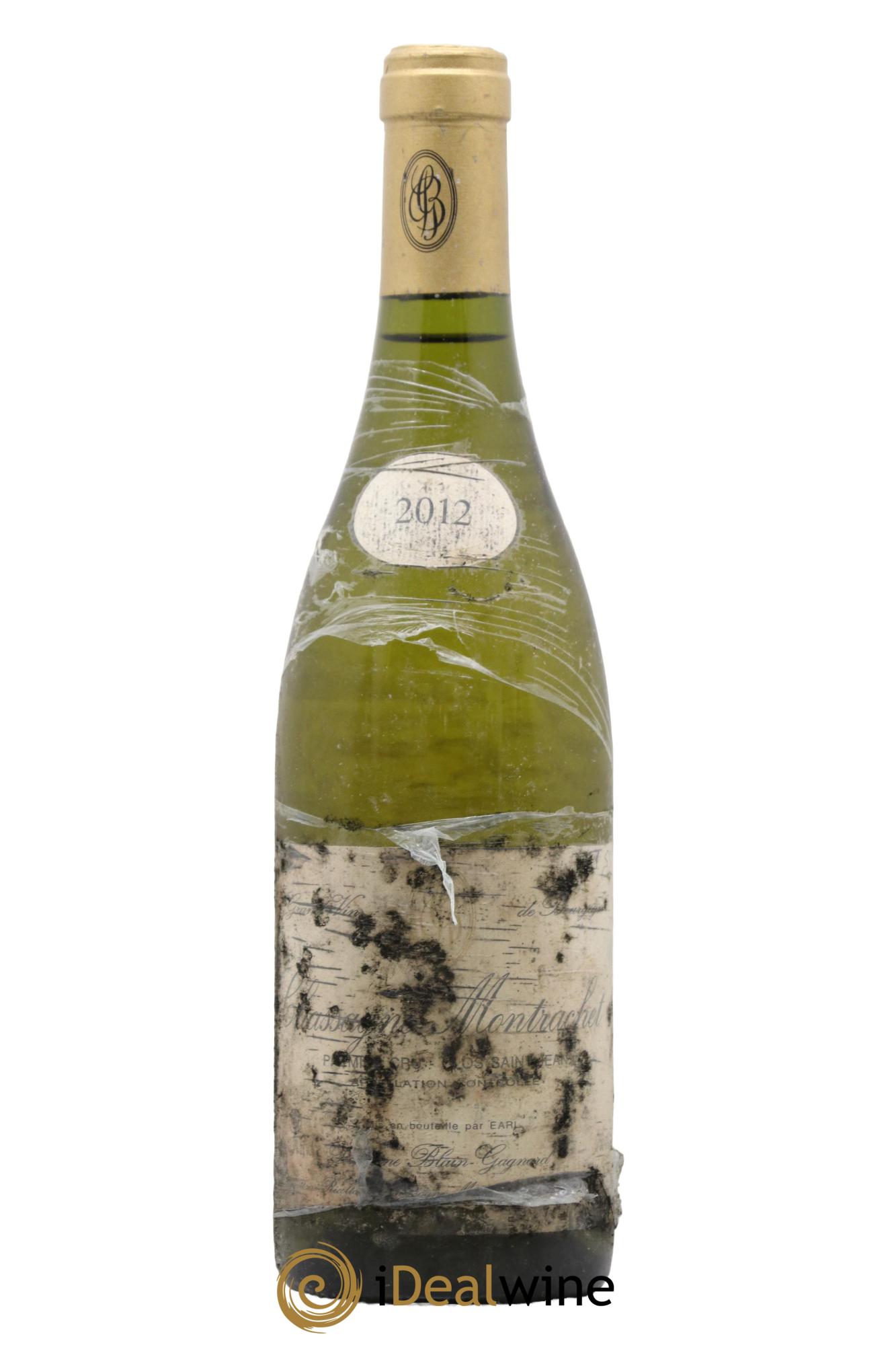 Chassagne-Montrachet 1er Cru Clos St Jean Blain-gagnard 2012 - Lot de 1 bouteille - 0