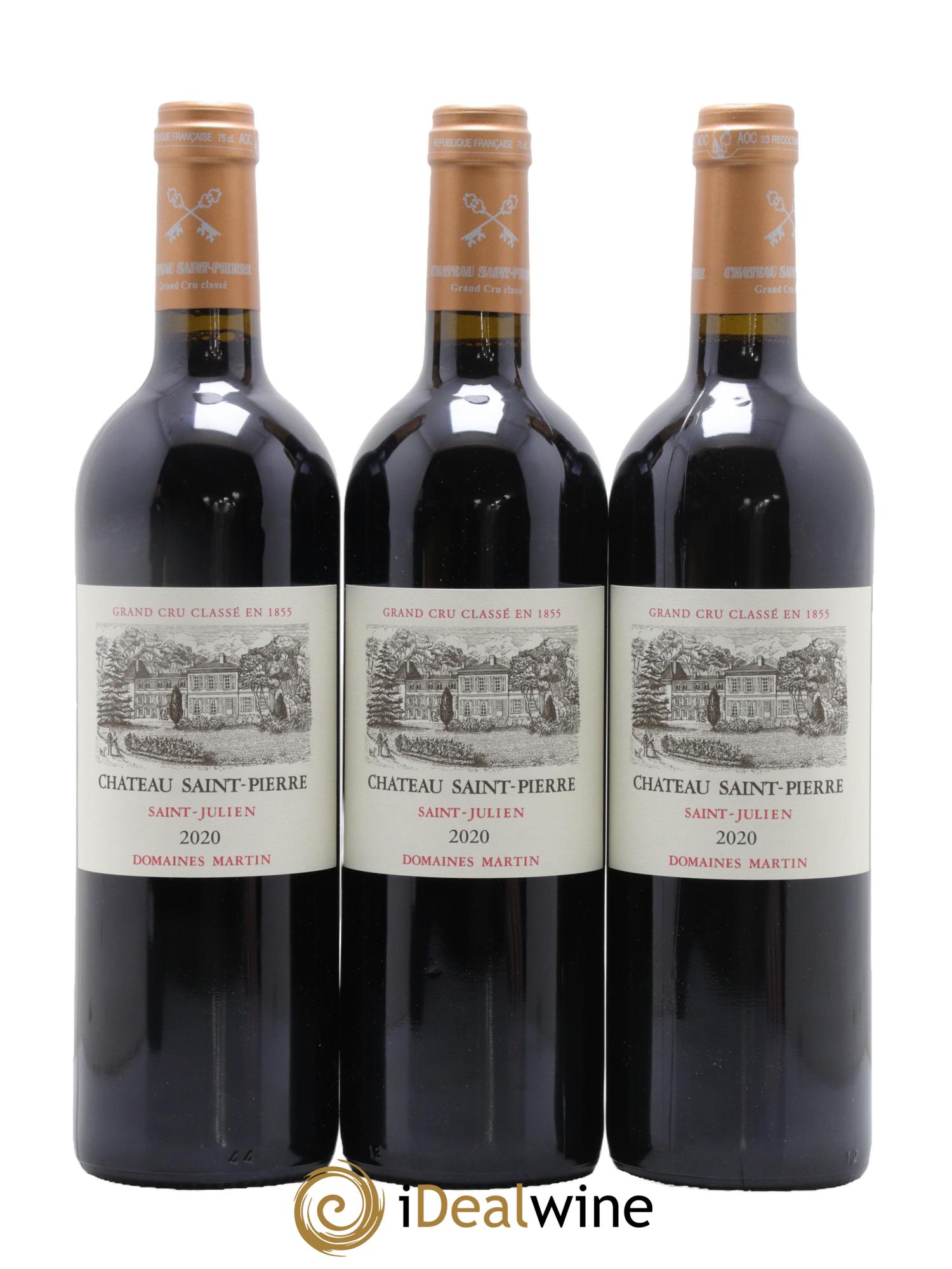 Château Saint-Pierre 4ème Grand Cru Classé 2020 - Lot of 12 bottles - 2