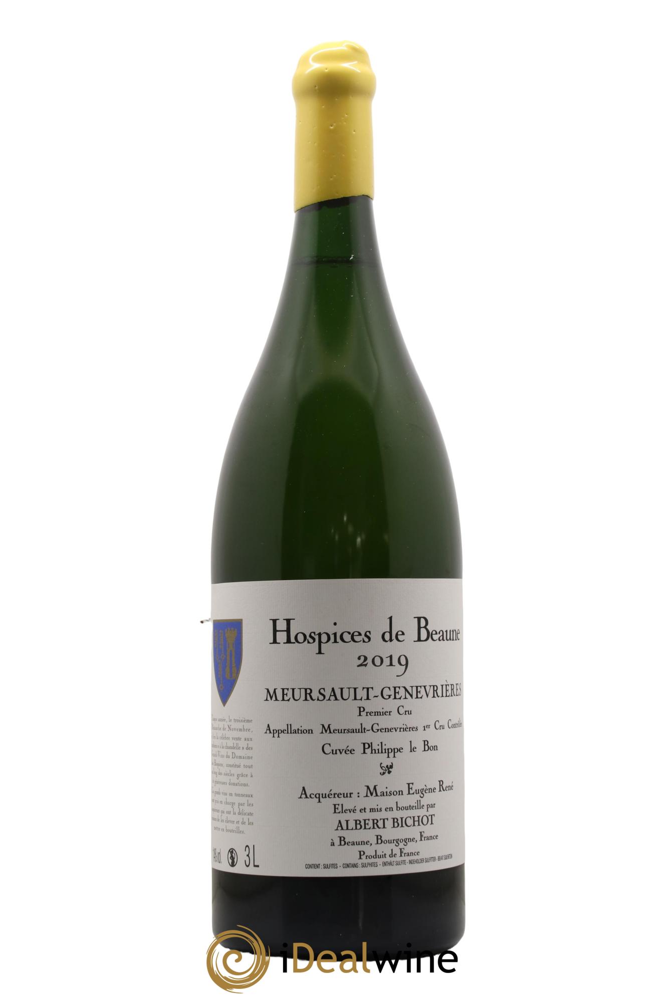 Meursault 1er Cru Genevrieres Cuvee Philippe le Bon Hospices de Beaune Albert Bichot 2019 - Lotto di 1 jéroboam - 0