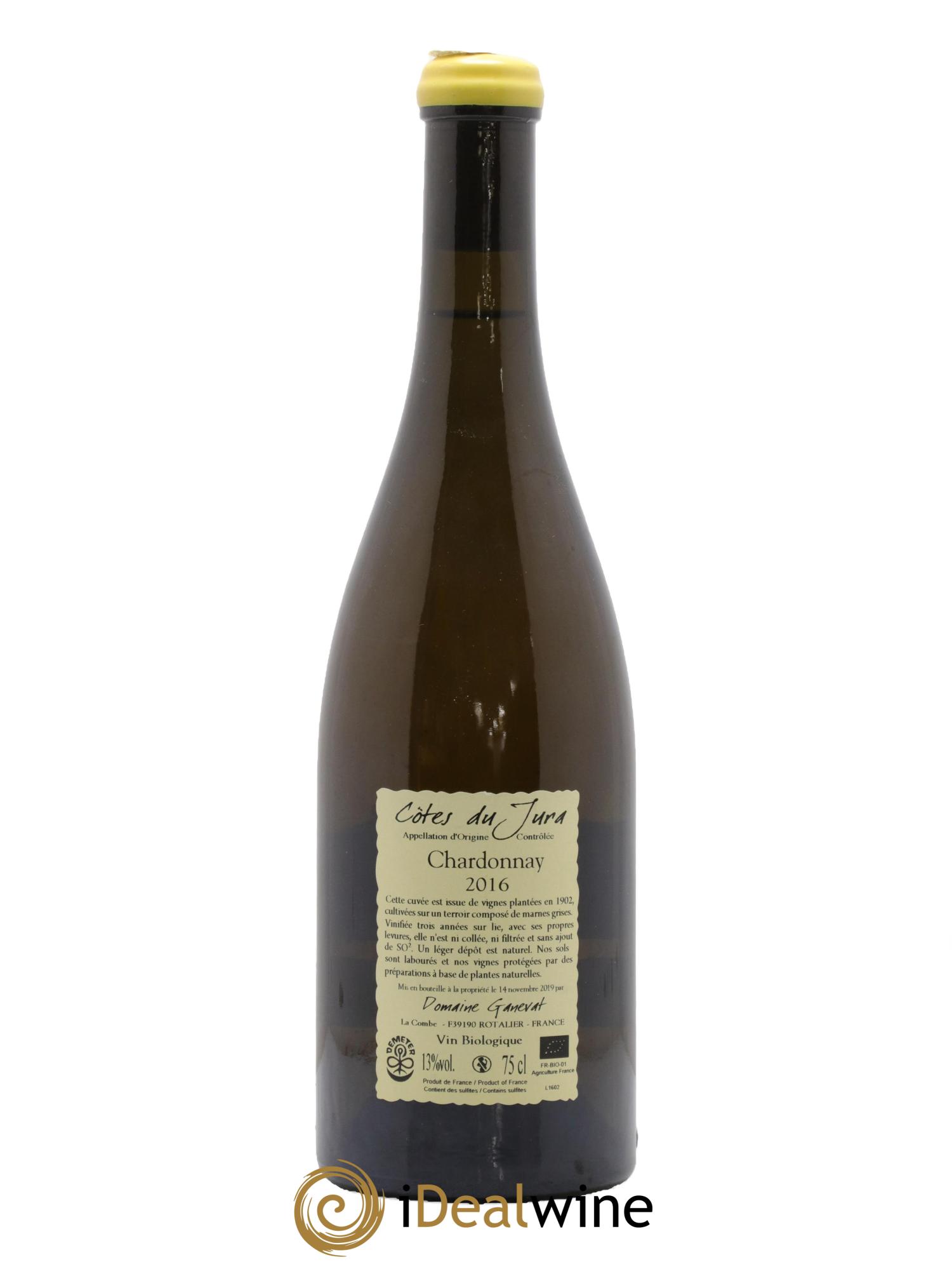 Côtes du Jura Les Chalasses Vieilles Vignes Jean-François Ganevat (Domaine) 2016 - Lot of 1 bottle - 1