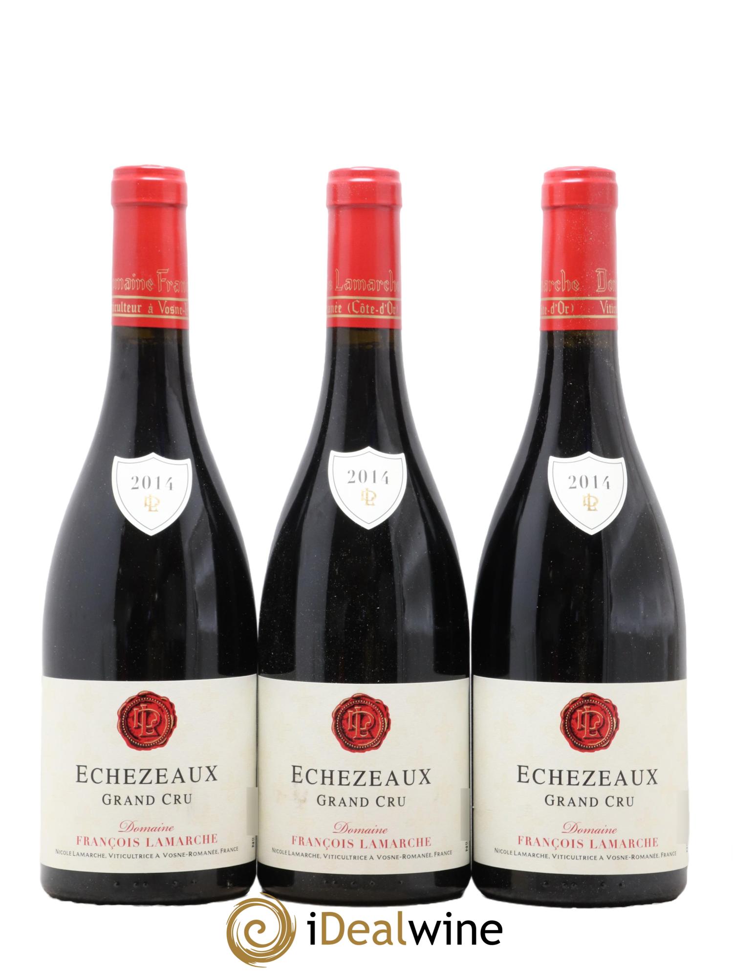 Echezeaux Grand Cru Lamarche (Domaine) 2014 - Lot de 3 bouteilles - 0