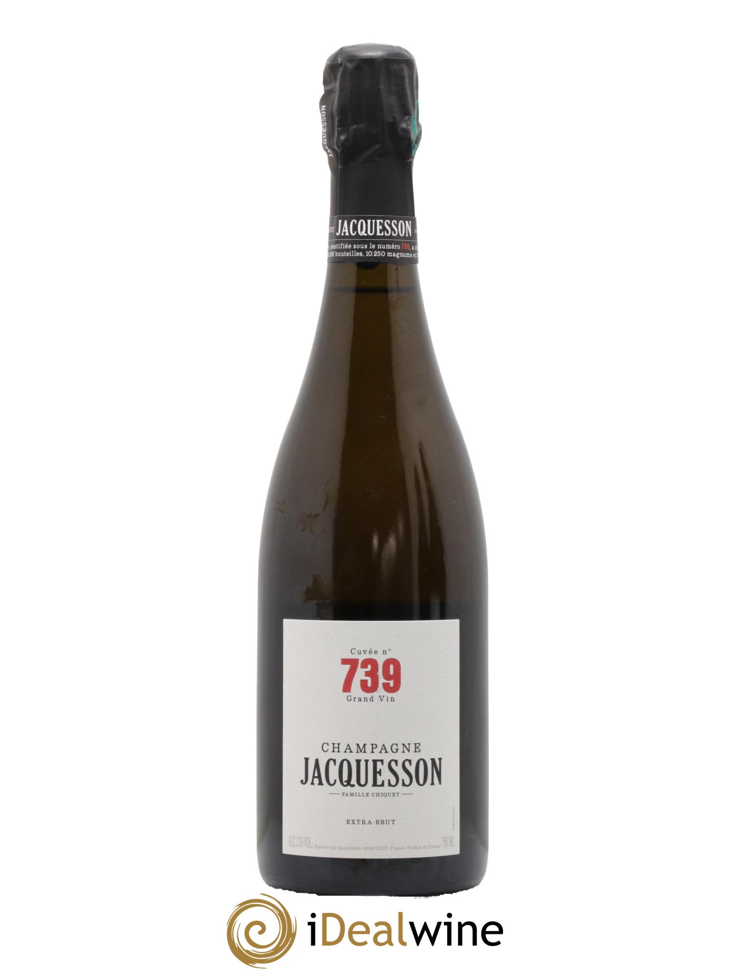 Cuvée 739 Jacquesson  - Posten von 1 Flasche - 0