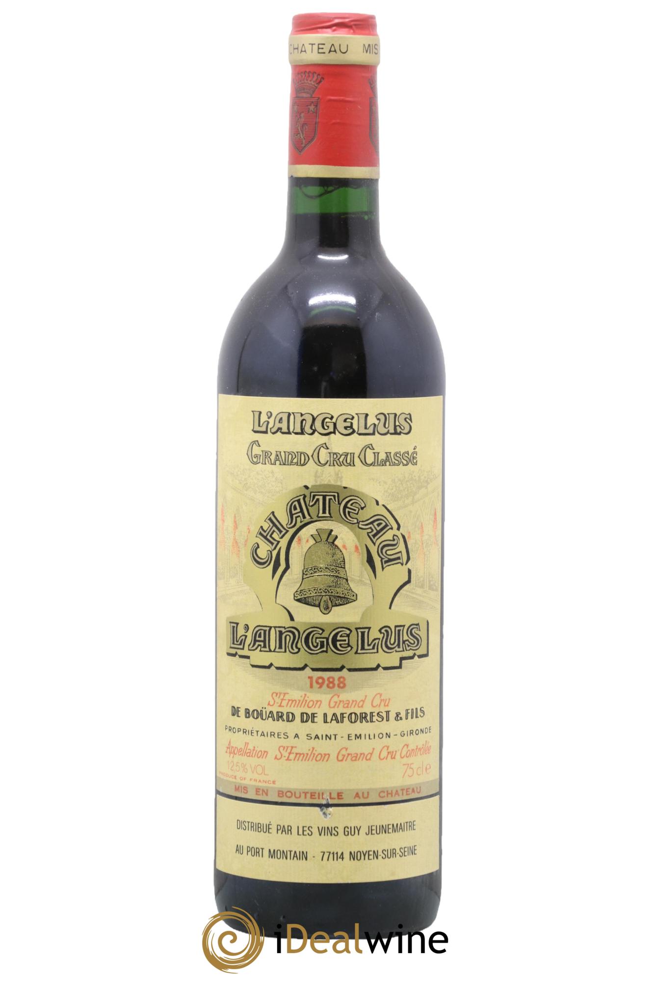 Château Angélus 1er Grand Cru Classé A 1988 - Posten von 1 Flasche - 0