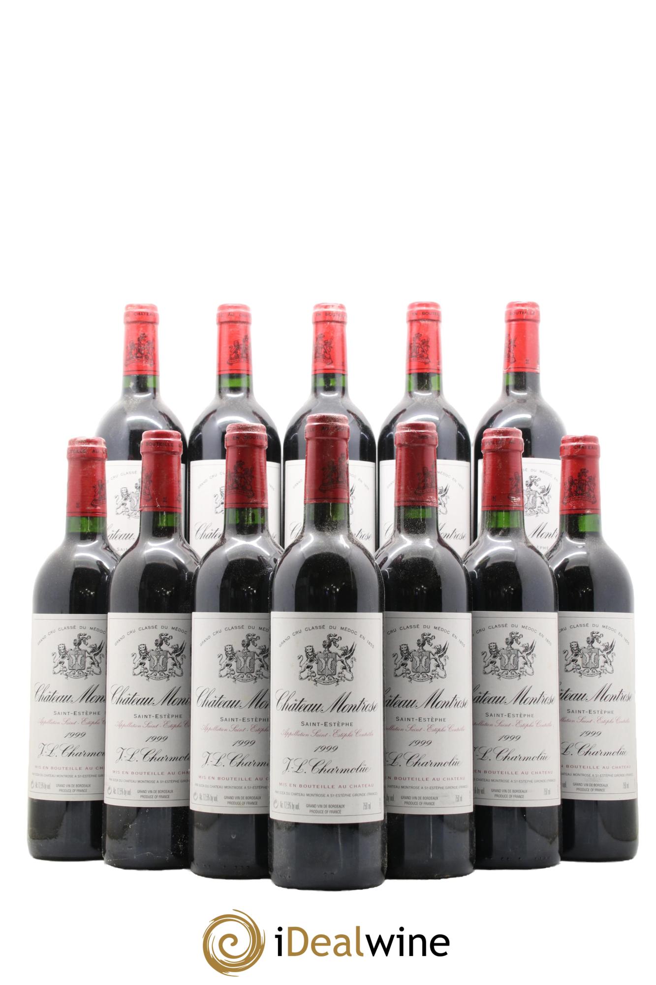 Château Montrose 2ème Grand Cru Classé 1999 - Lot de 12 bouteilles - 0