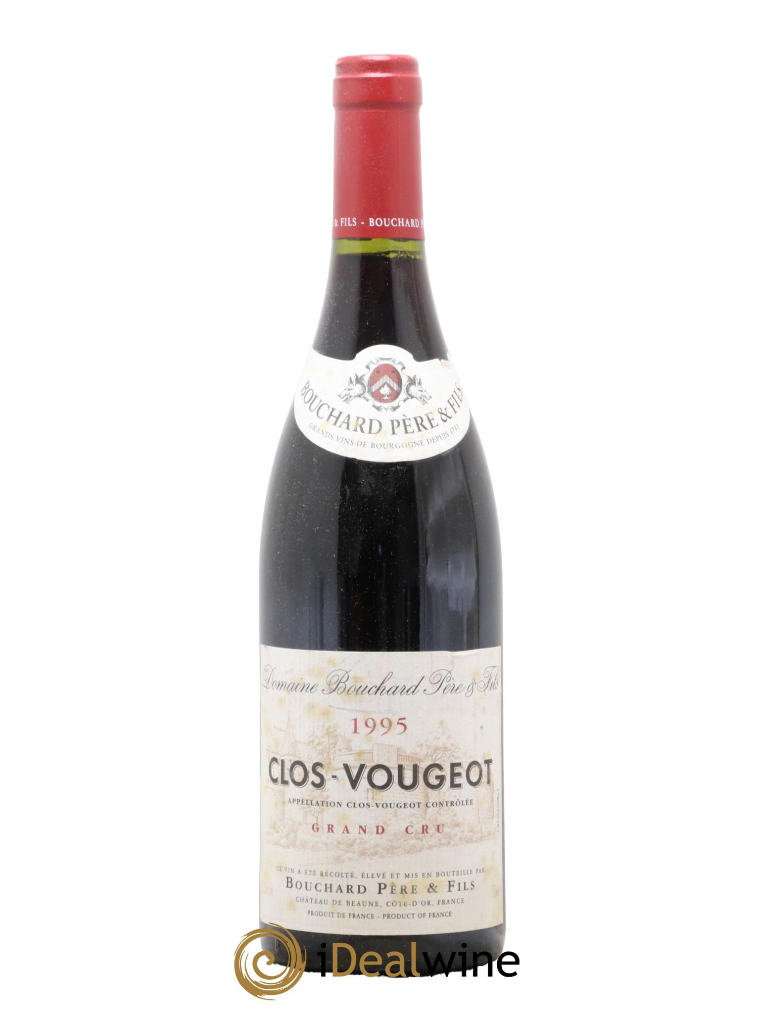 Clos de Vougeot Grand Cru Bouchard Père & Fils  1995 - Lot of 1 bottle - 0