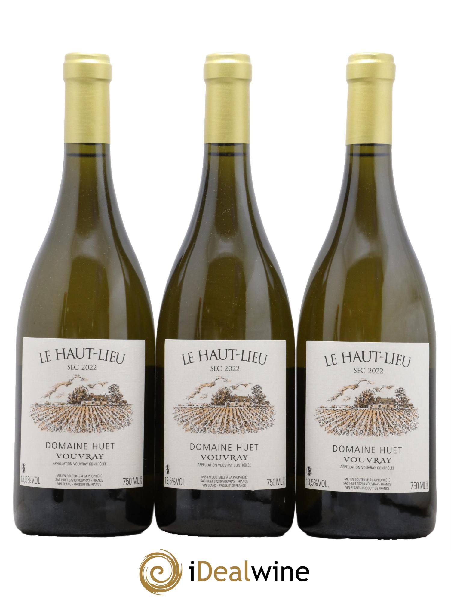 Vouvray Le Haut-Lieu Sec Domaine Huet 2022 - Lot of 3 bottles - 0