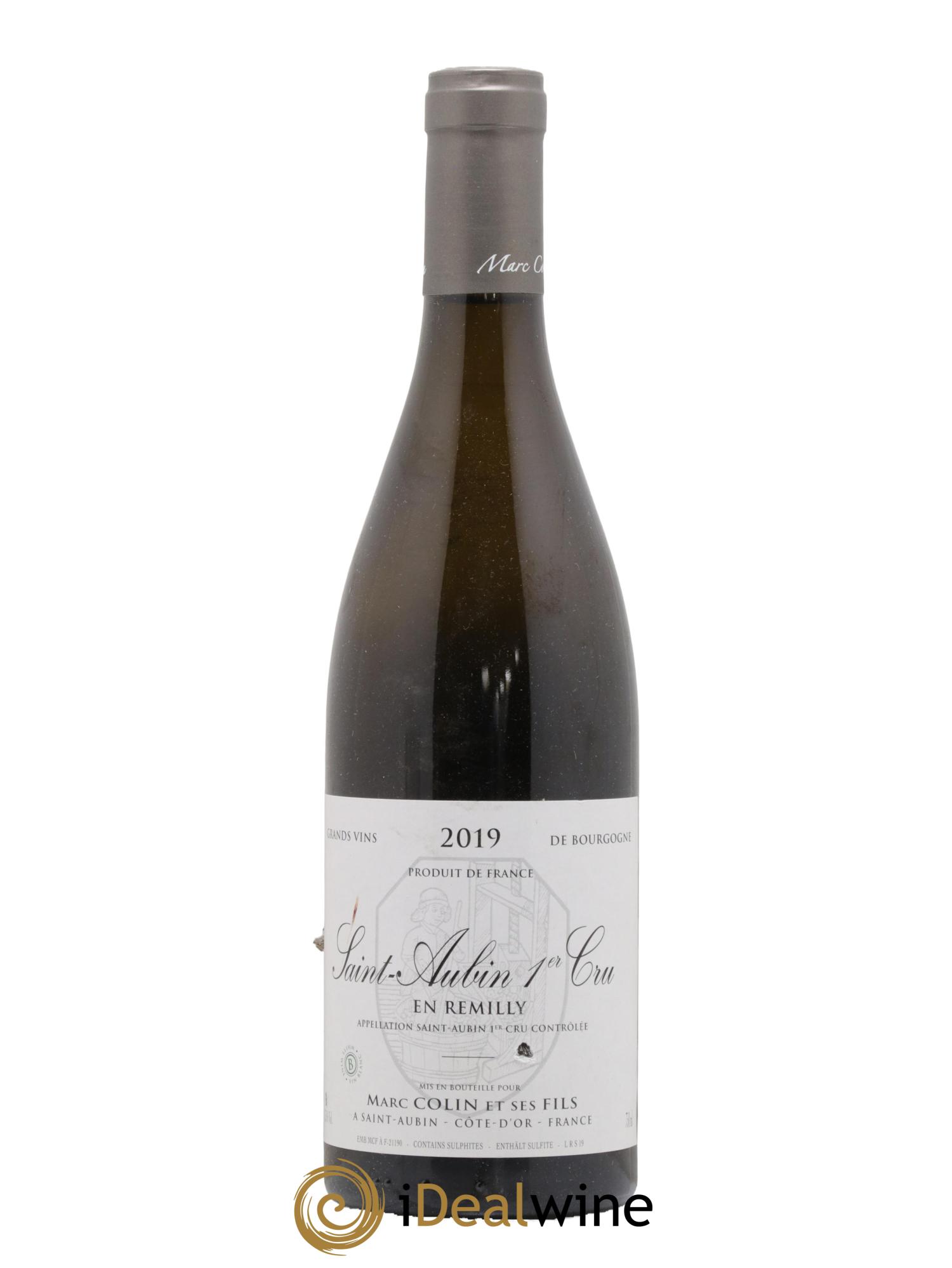 Saint-Aubin 1er Cru En Rémilly Marc Colin & Fils  2019 - Lot de 1 bouteille - 0