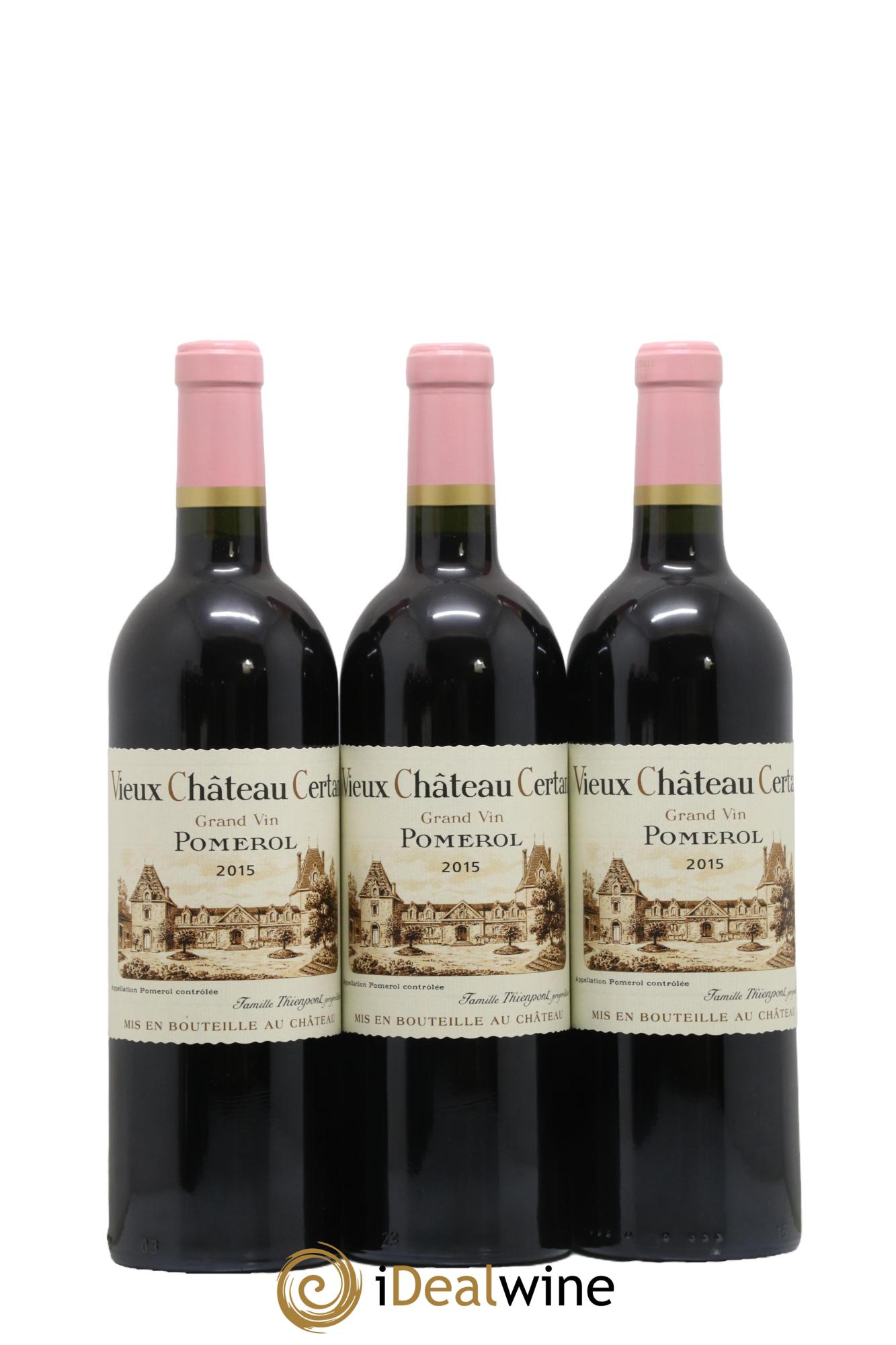 Vieux Château Certan 2015 - Posten von 6 Flaschen - 1