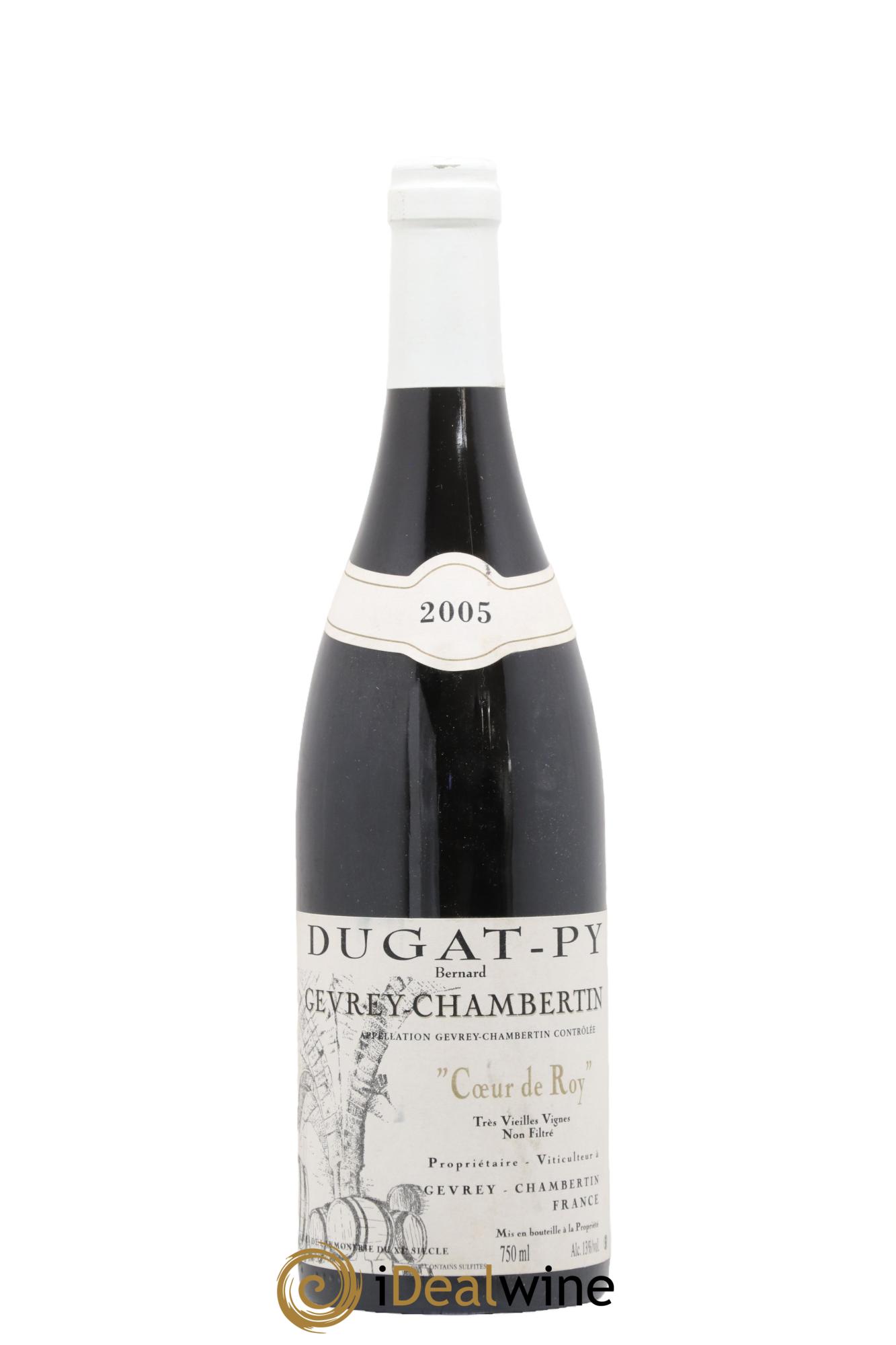 Gevrey-Chambertin Coeur de Roy Très Vieilles Vignes Dugat-Py 2005 - Lot of 1 bottle - 0