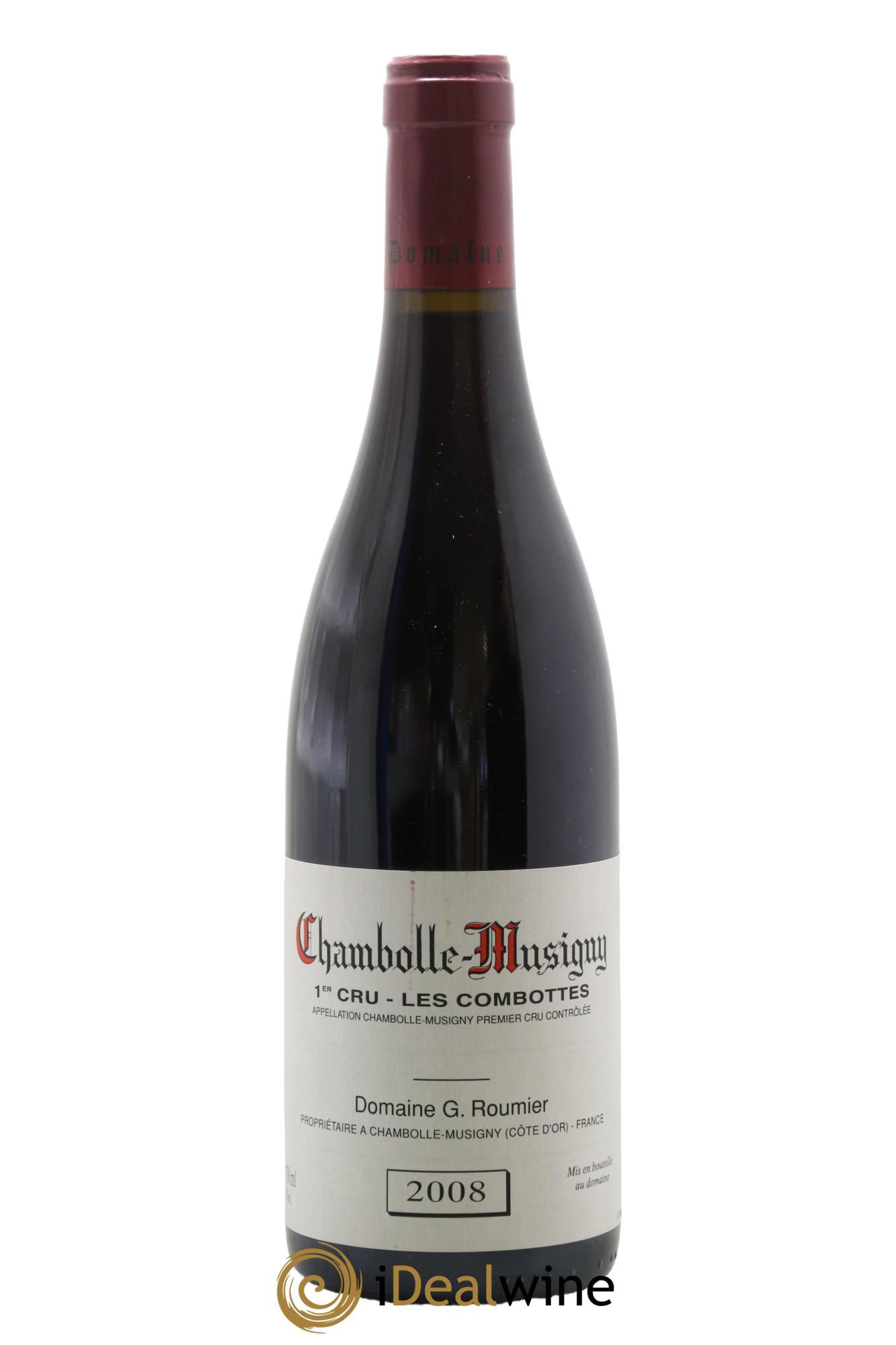 Chambolle-Musigny 1er Cru Les Combottes Georges Roumier (Domaine) 2008 - Lot of 1 bottle - 0