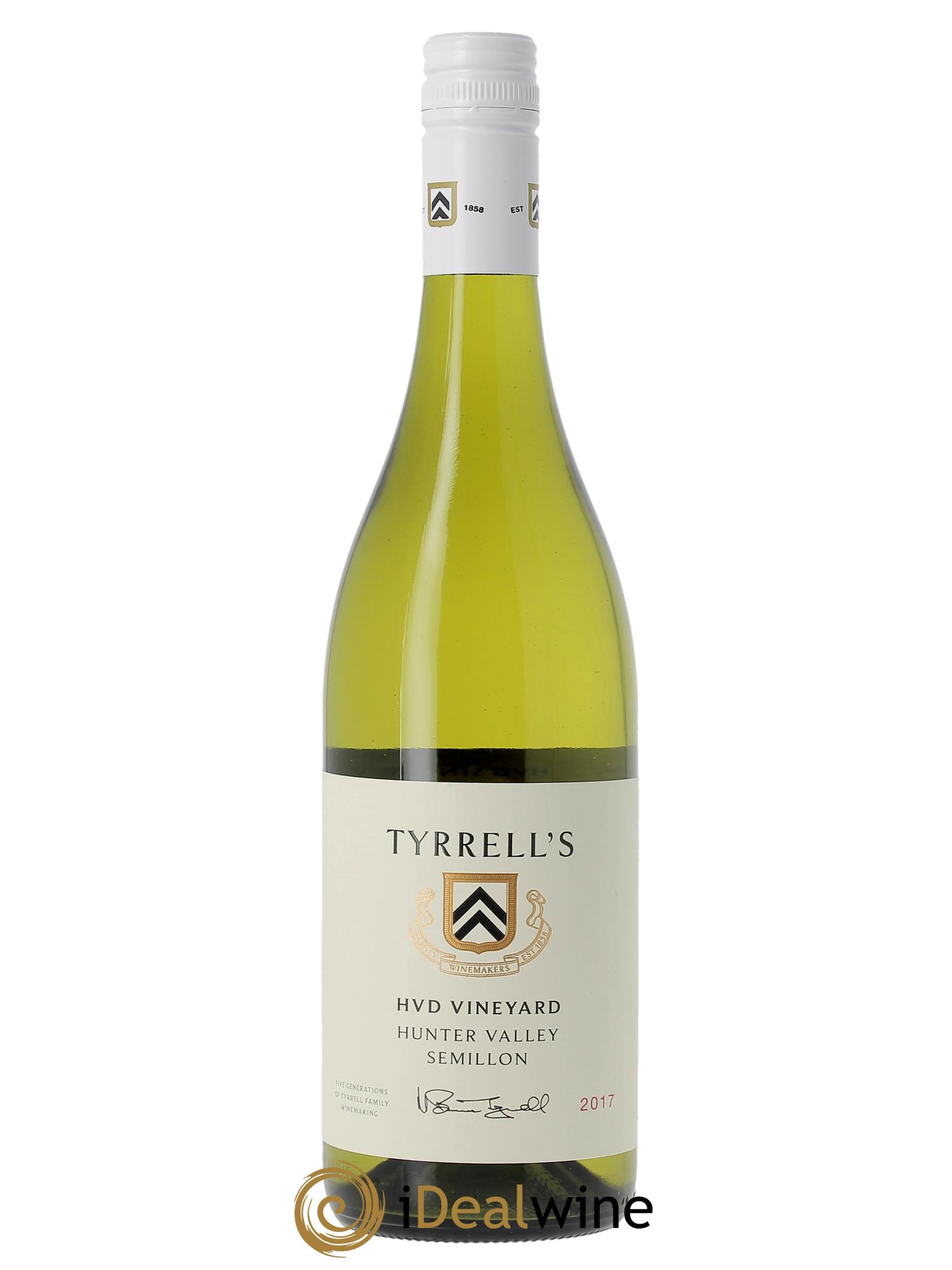 Hunter Valley Tyrrell's Wines Single vineyard HVD  2017 - Lot of 1 bottle - 0