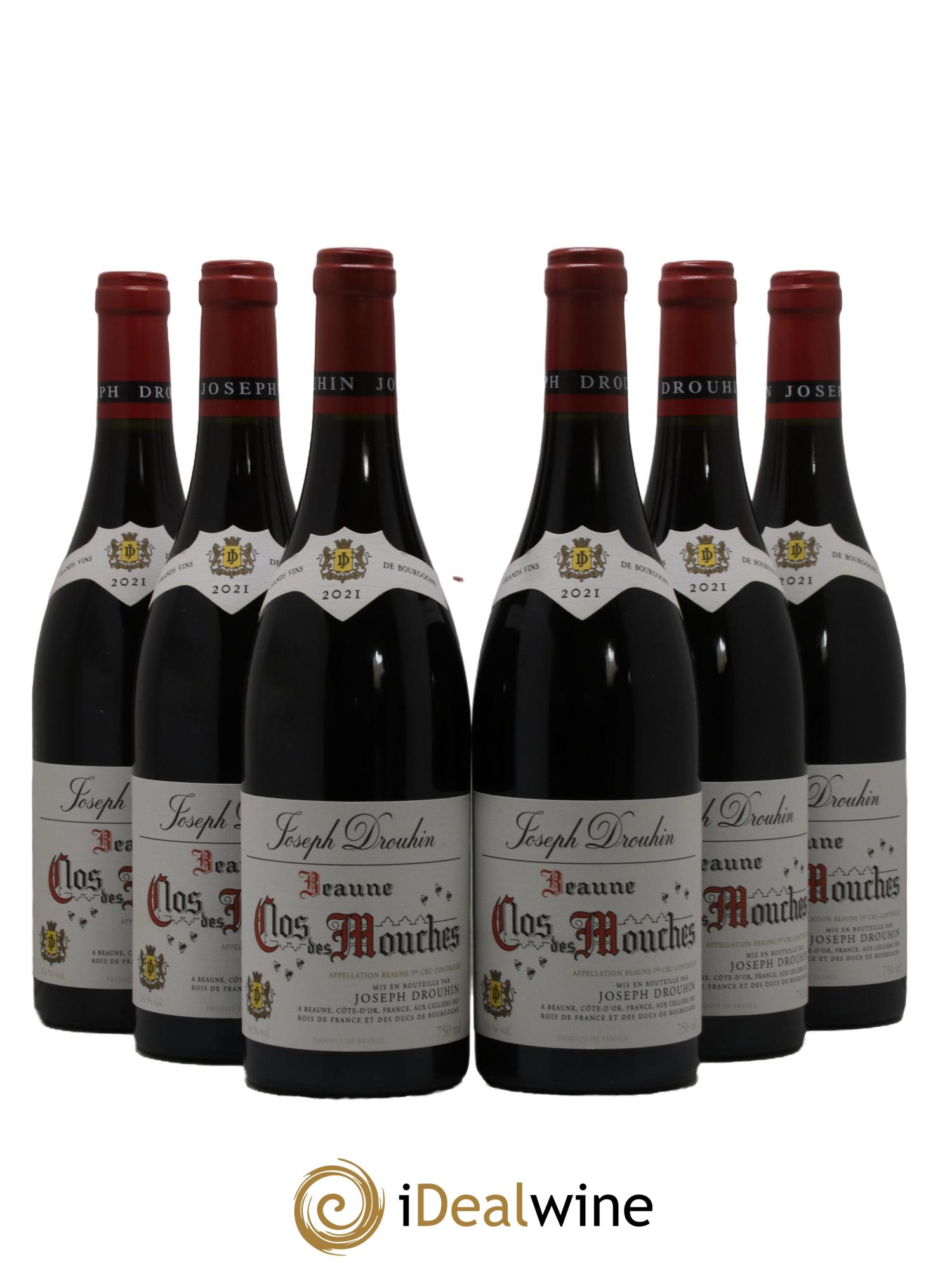 Beaune 1er Cru Clos des Mouches Joseph Drouhin 2021 - Lotto di 6 bottiglie - 0