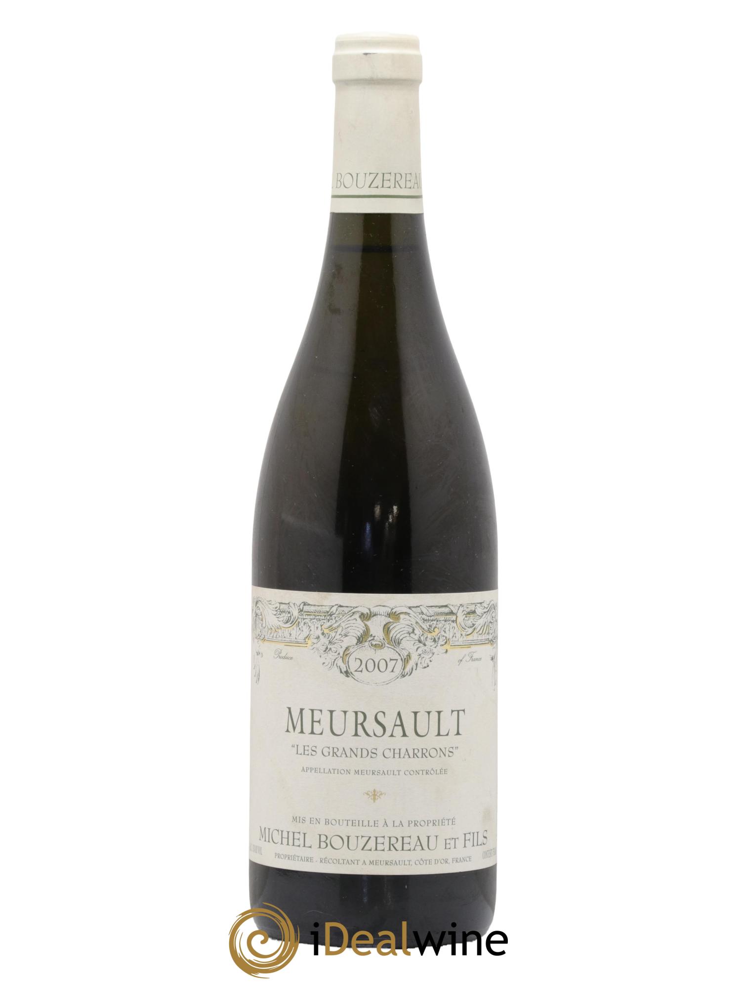 Meursault Les Grands Charrons Michel Bouzereau et Fils (Domaine) 2007 - Lotto di 1 bottiglia - 0