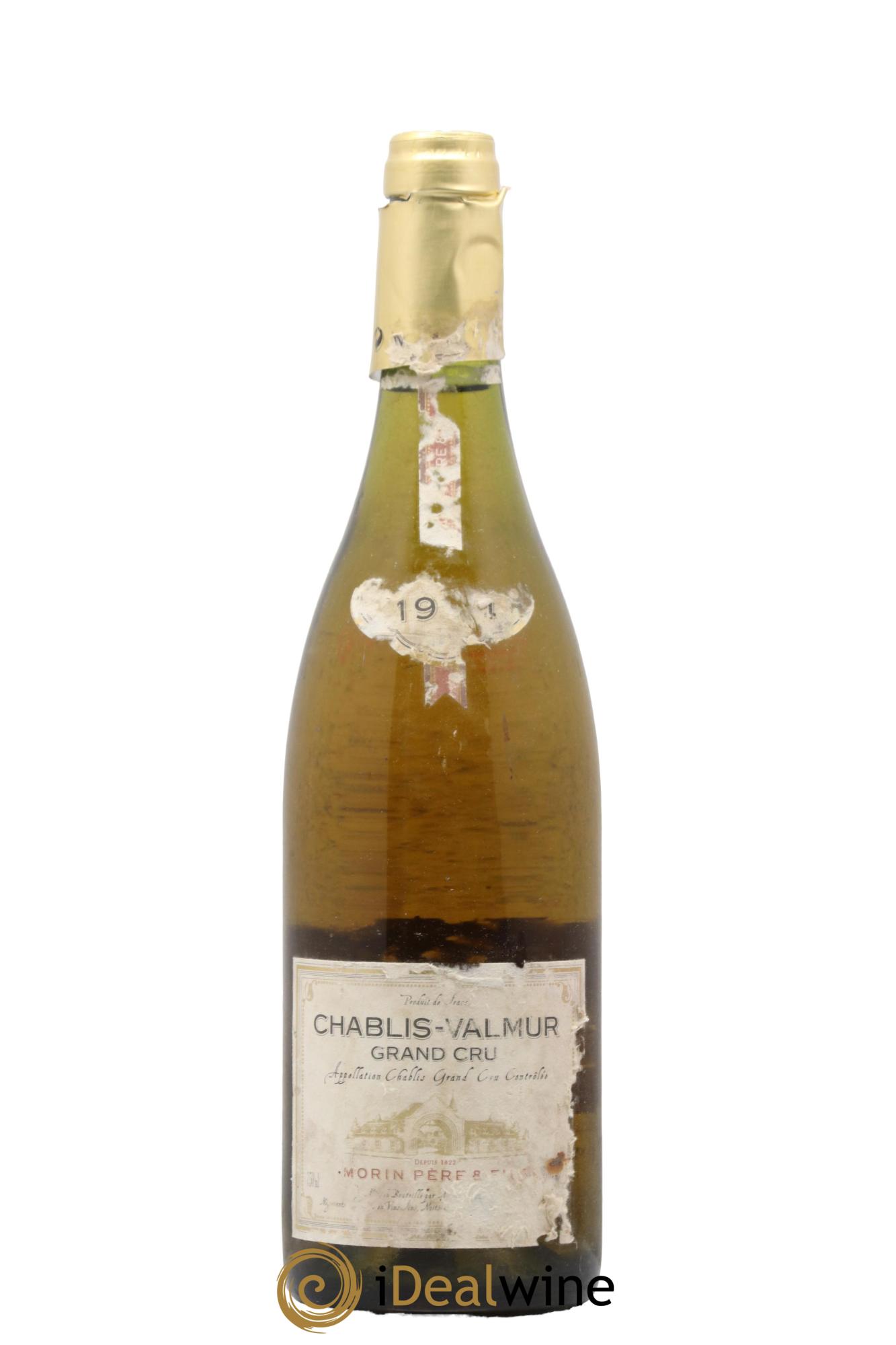 Chablis Grand Cru Valmur Morin Père & Fils - Lot of 1 bottle - 0