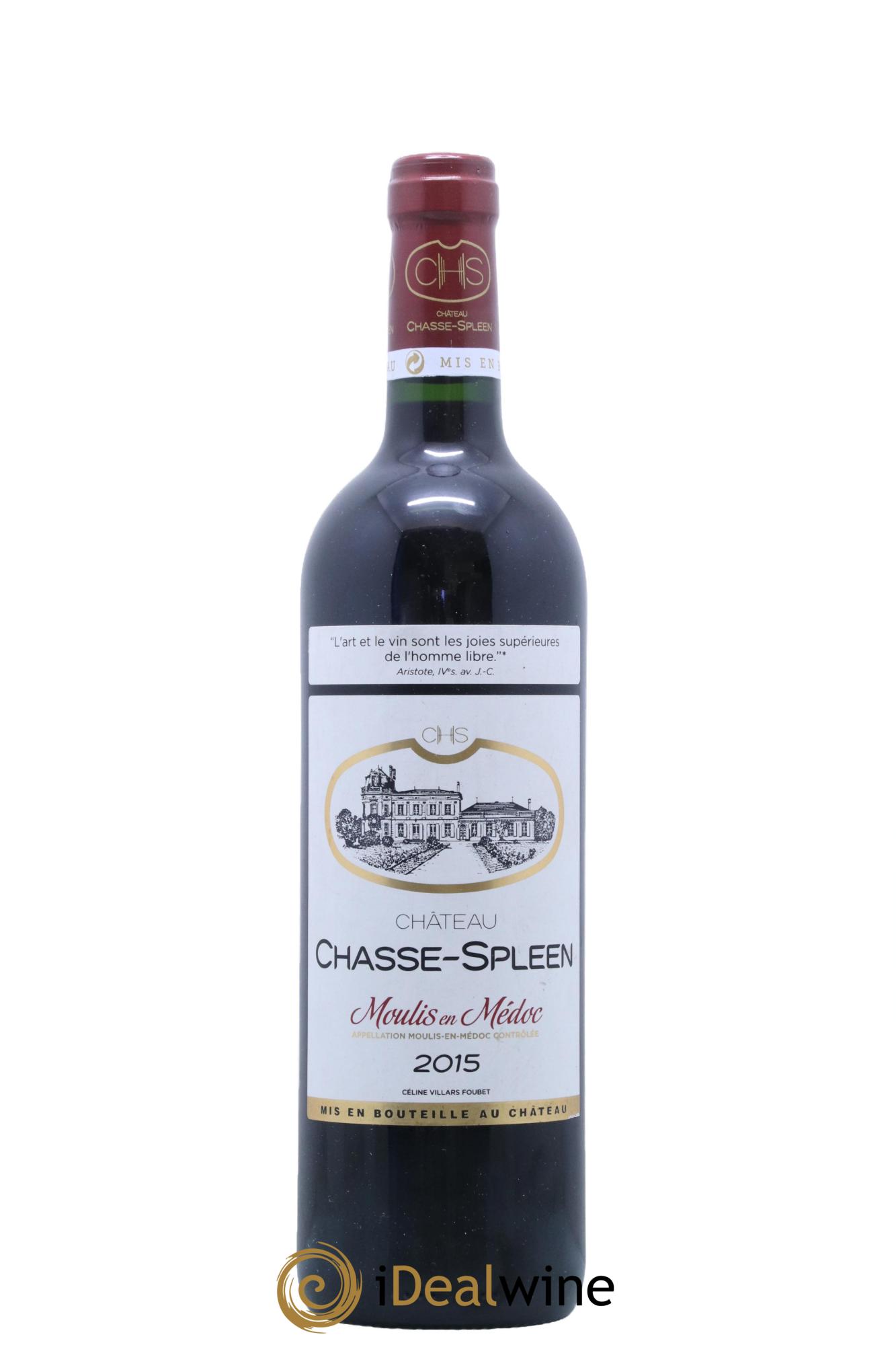 Château Chasse Spleen  2015 - Posten von 1 Flasche - 0