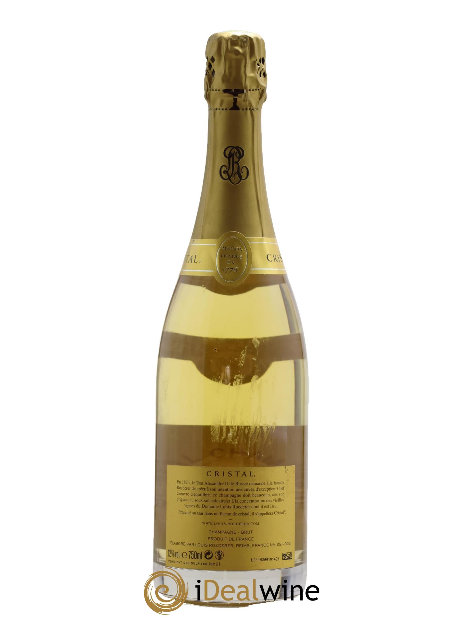 Cristal Louis Roederer 2009 - Lot de 1 bouteille - 1