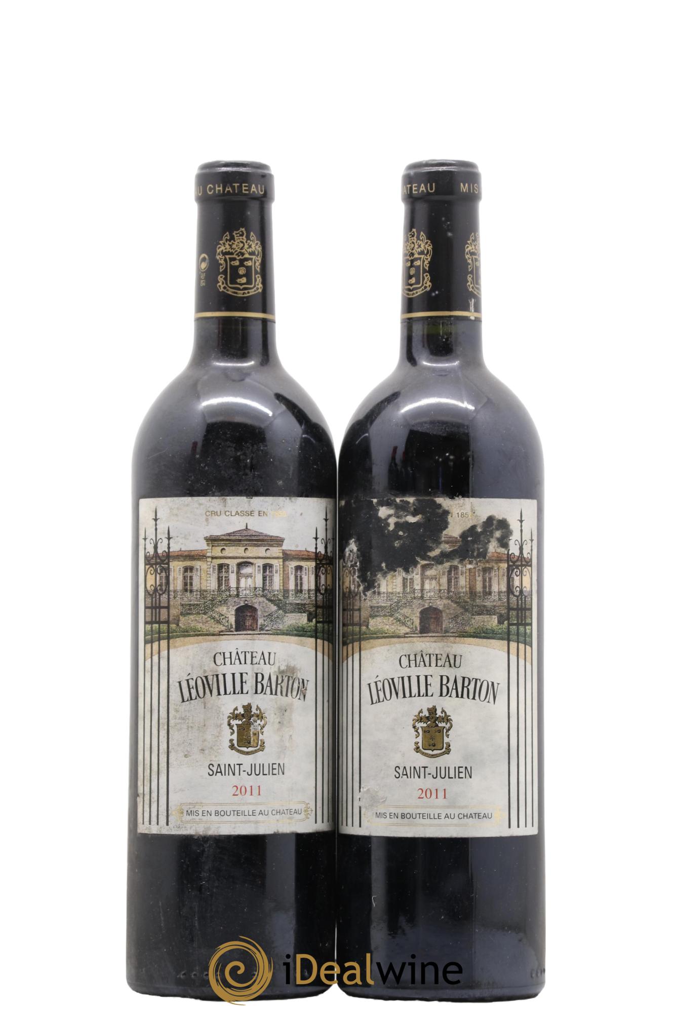 Château Léoville Barton 2ème Grand Cru Classé 2011 - Lot of 2 bottles - 0