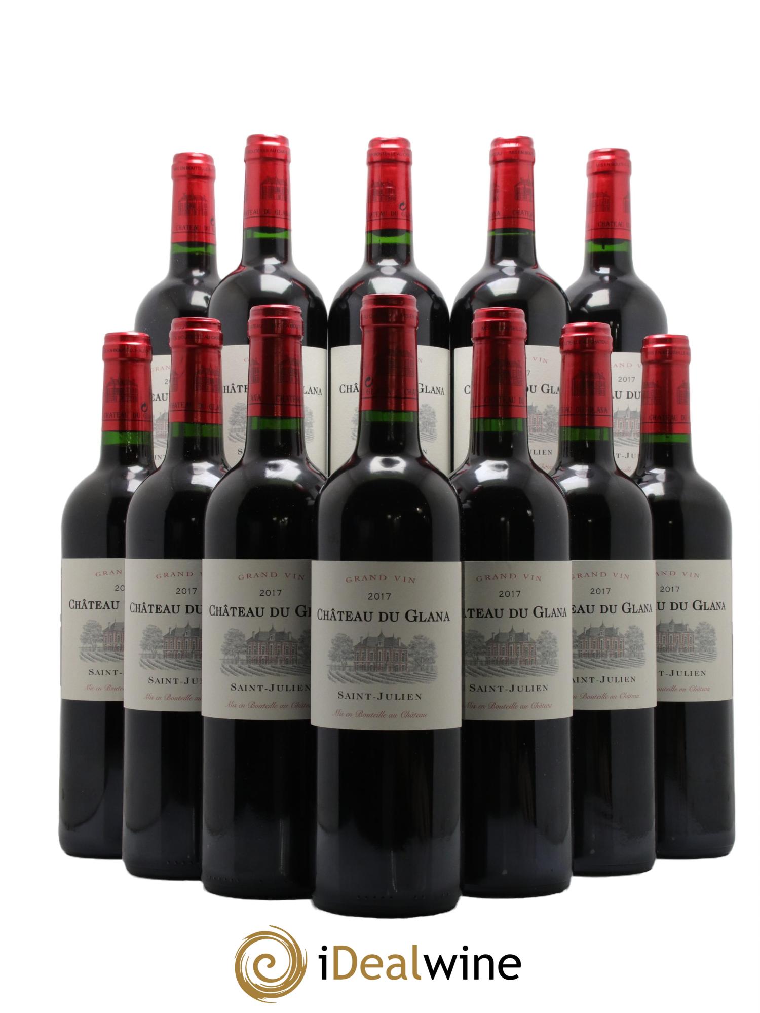 Château du Glana Cru Bourgeois 2017 - Lot de 12 bouteilles - 0