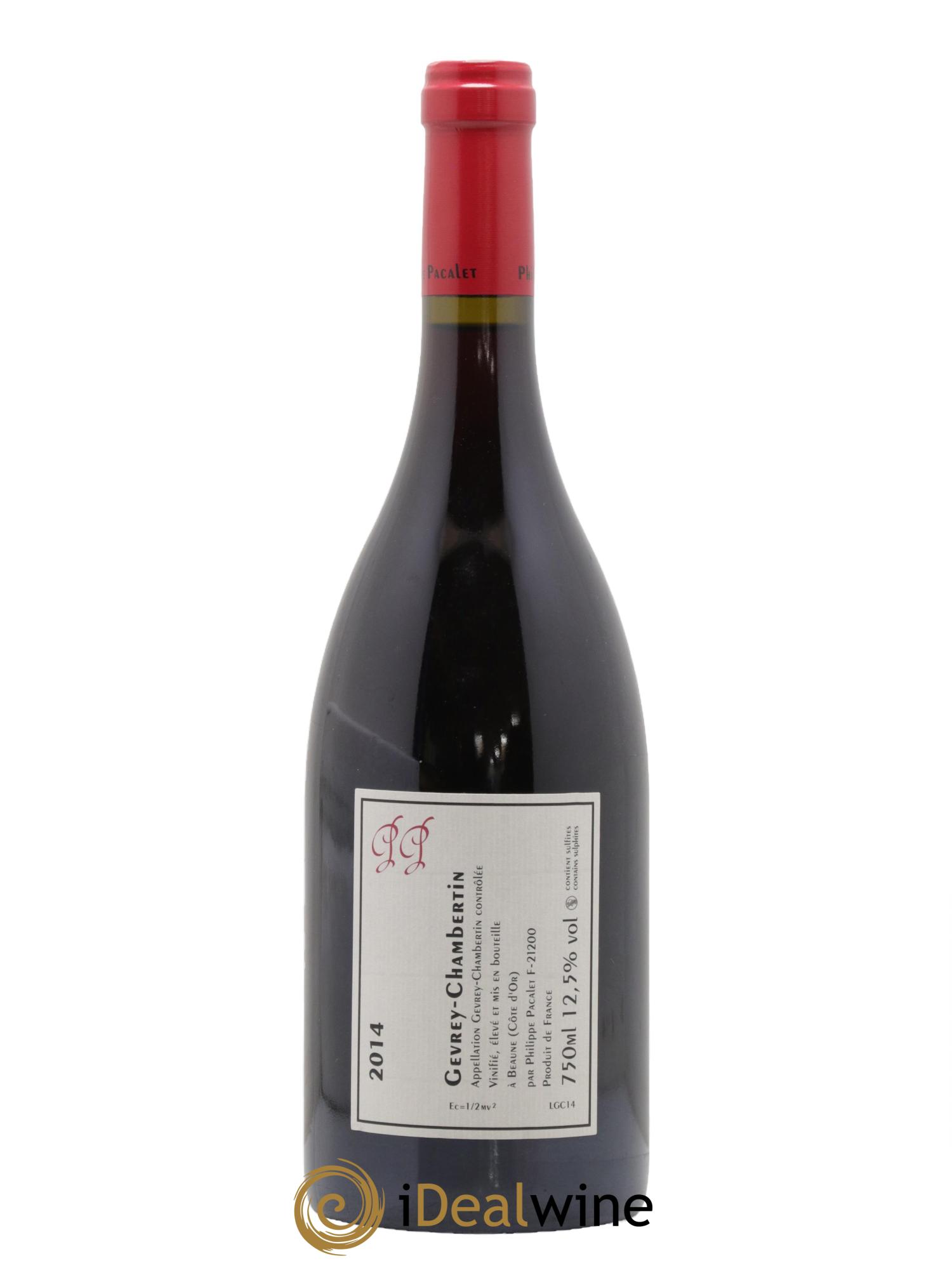 Gevrey-Chambertin Philippe Pacalet 2014 - Posten von 1 Flasche - 1