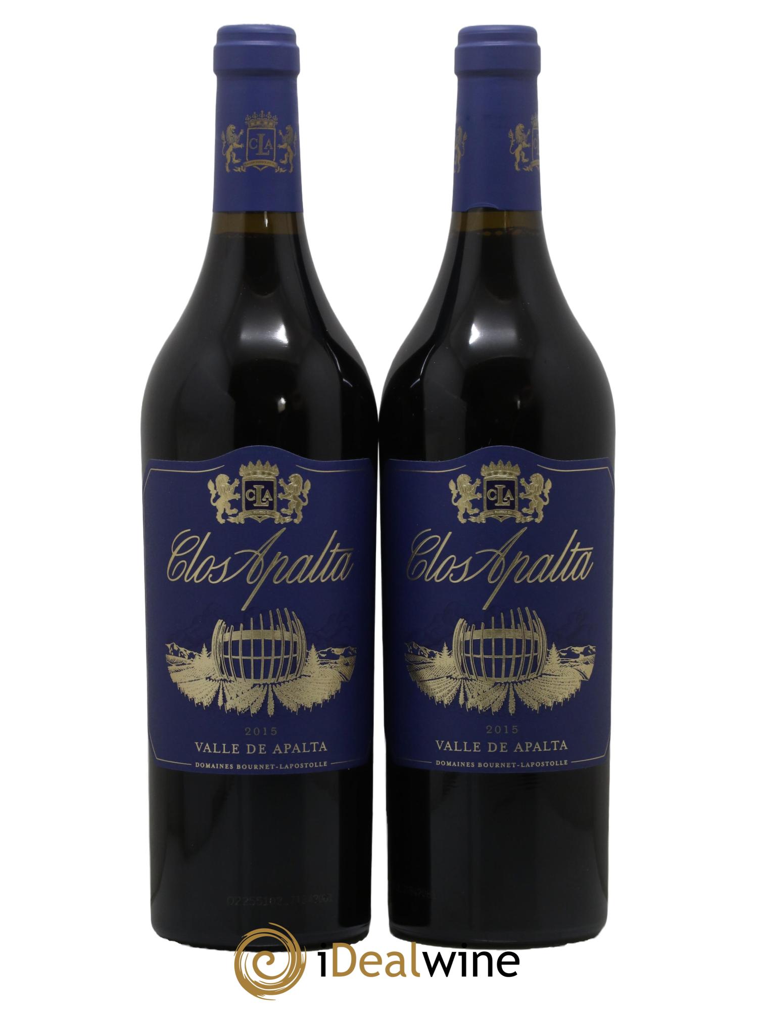 Colchagua Casa Lapostolle Clos Apalta 2015 - Lot de 2 bouteilles - 0