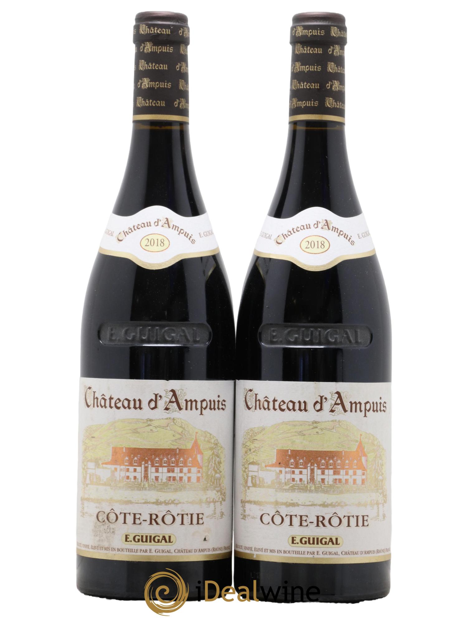 Côte-Rôtie Château d'Ampuis Guigal  2018 - Posten von 2 Flaschen - 0