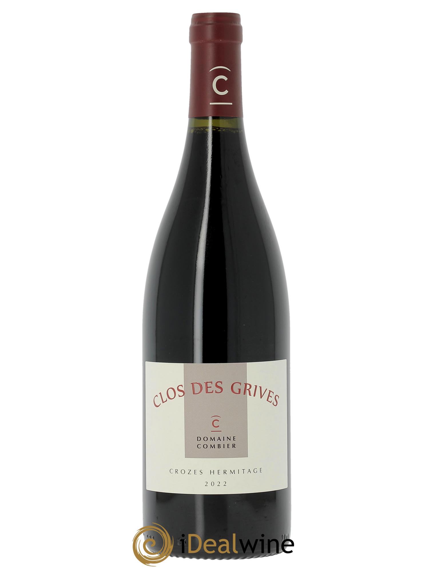 Crozes-Hermitage Clos des Grives Combier  2022 - Lot de 1 bouteille - 0