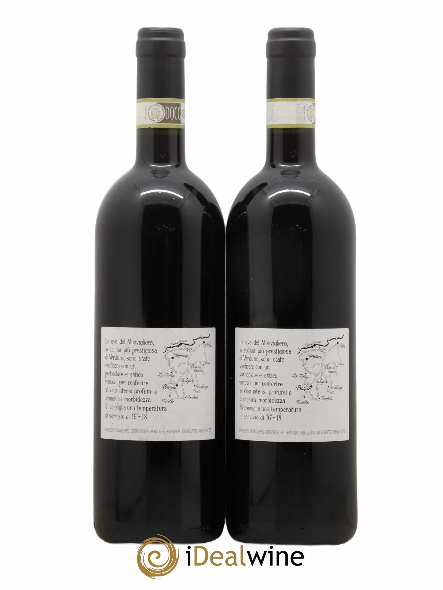 Barolo DOCG Monvigliero Comm. Giovan Battista Burlotto 2015 - Lot de 2 bouteilles - 1