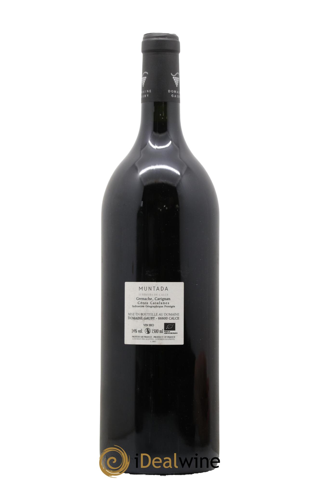 Côtes Catalanes (anciennement Côtes du Roussillon Villages) La Muntada Gauby (Domaine) 2018 - Lot of 1 magnum - 1