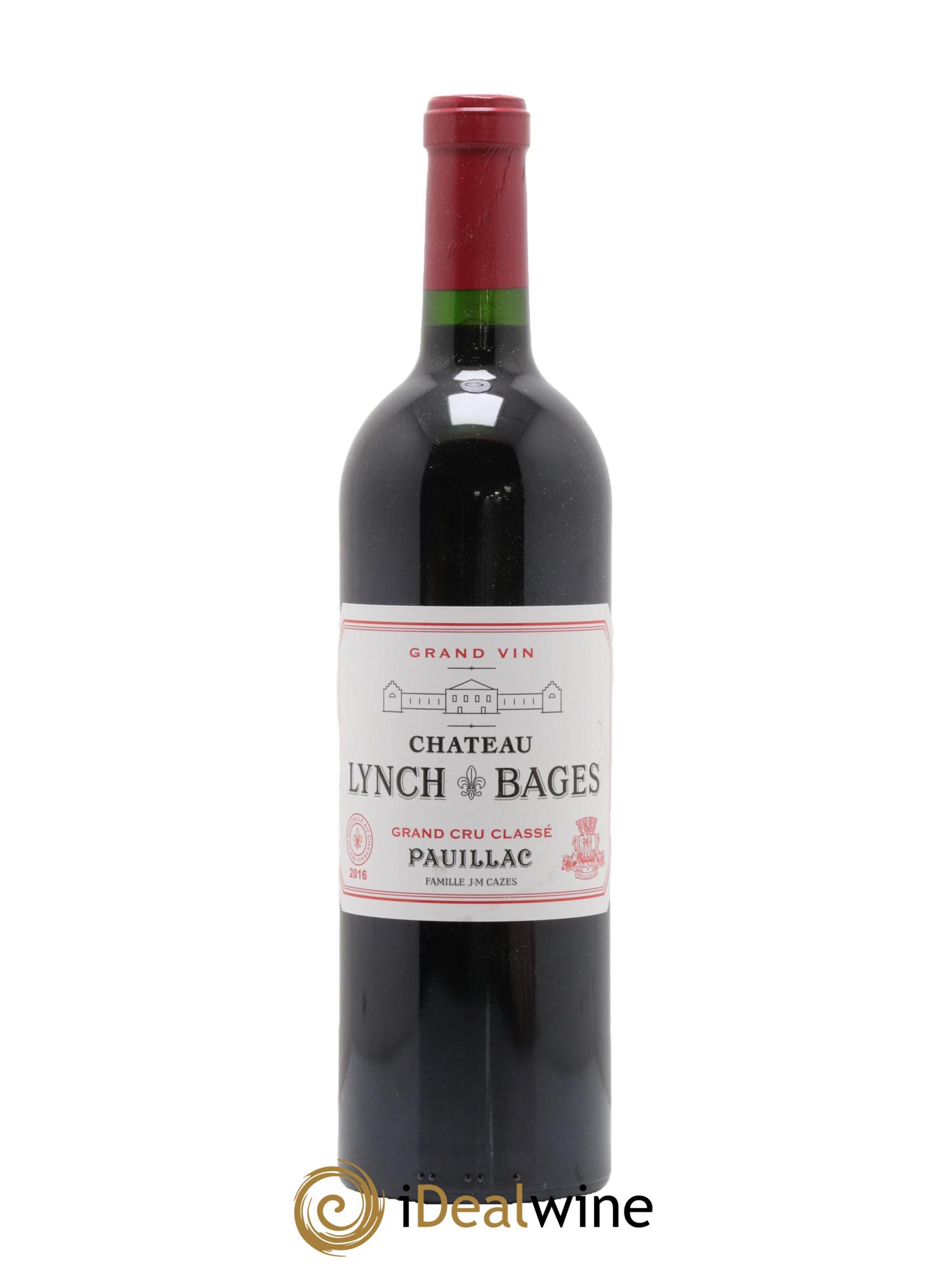 Château Lynch Bages 5ème Grand Cru Classé 2016 - Lot de 1 bouteille - 0