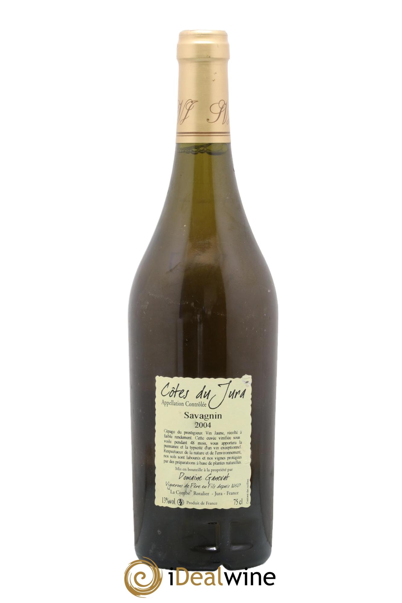 Côtes du Jura Cuvée Prestige Jean-François Ganevat (Domaine) 2004 - Posten von 1 Flasche - 1