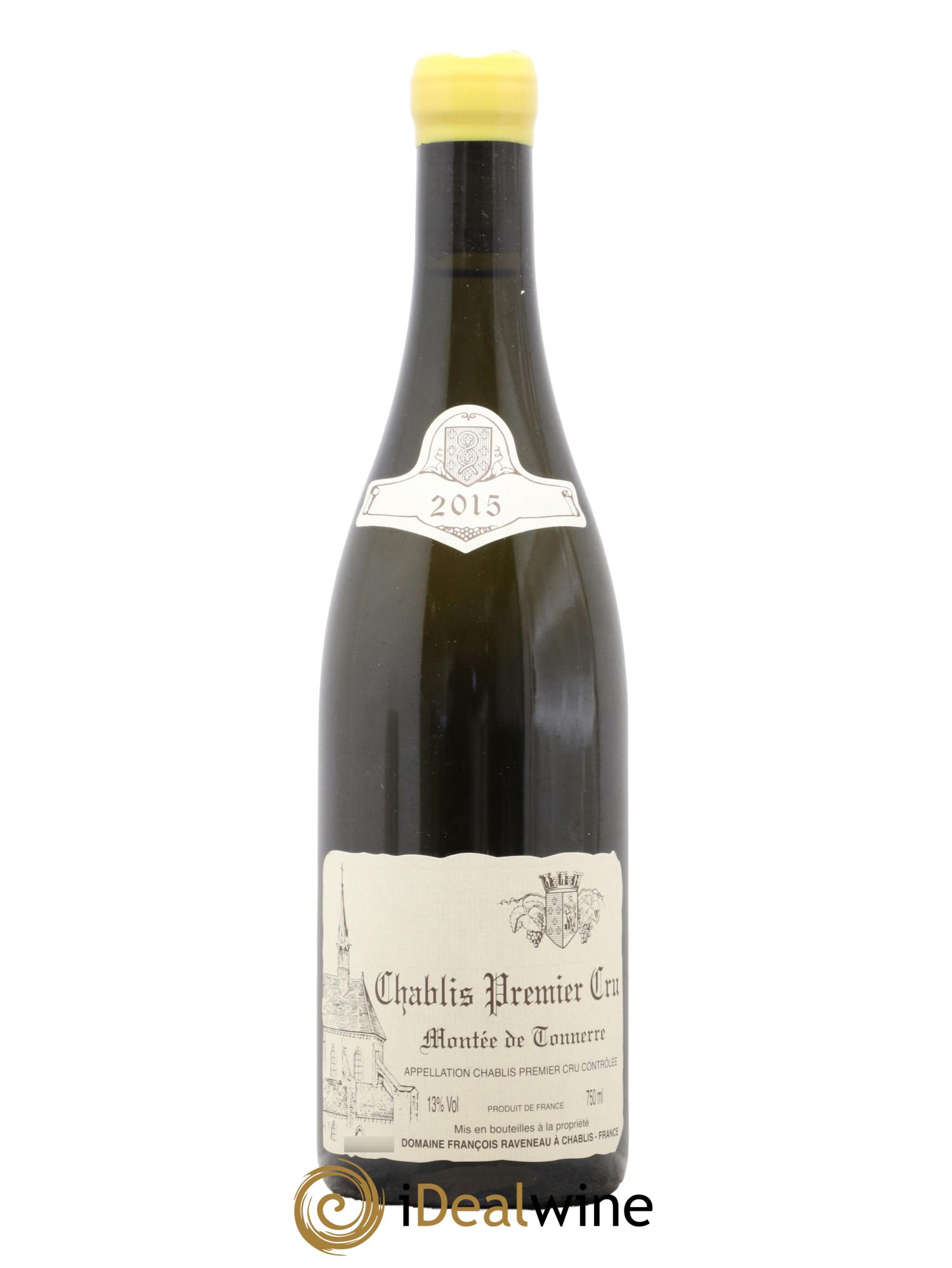 Chablis 1er Cru Montée de Tonnerre Raveneau (Domaine) 2015 - Lot of 1 bottle - 0