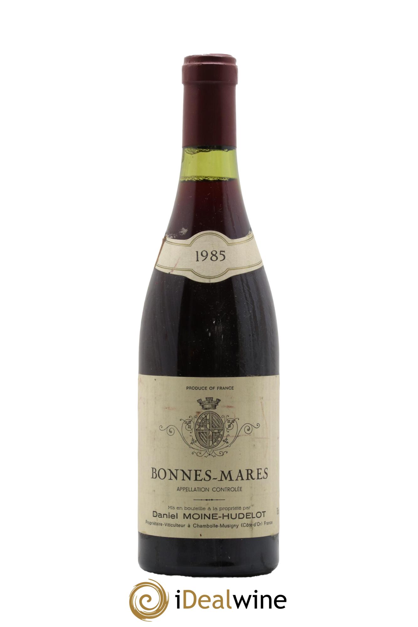 Bonnes-Mares Grand Cru Moine-Hudelot (Domaine) 1985 - Posten von 1 Flasche - 0