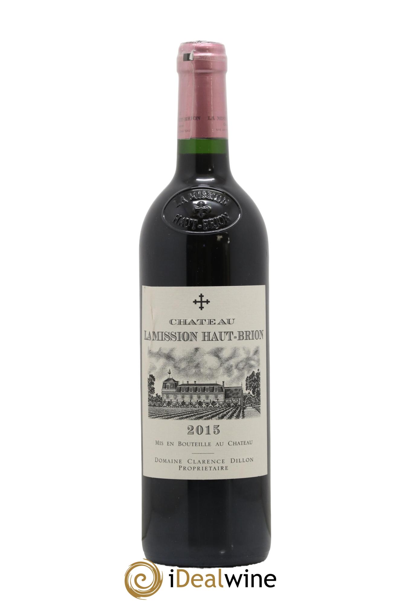 Château la Mission Haut-Brion Cru Classé de Graves 2015 - Lot de 1 bouteille - 0