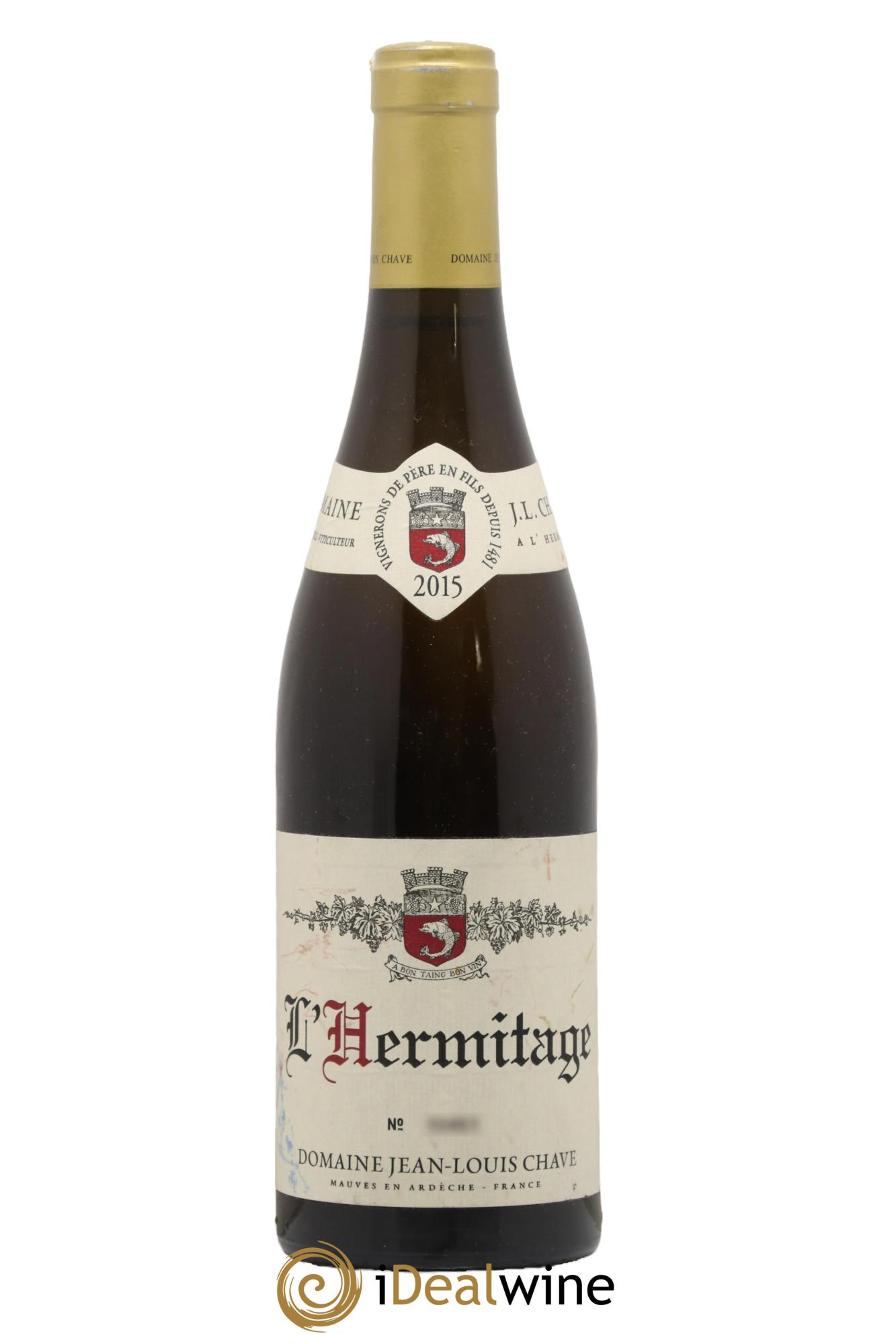 Hermitage Jean-Louis Chave 2015 - Lot of 1 bottle - 0