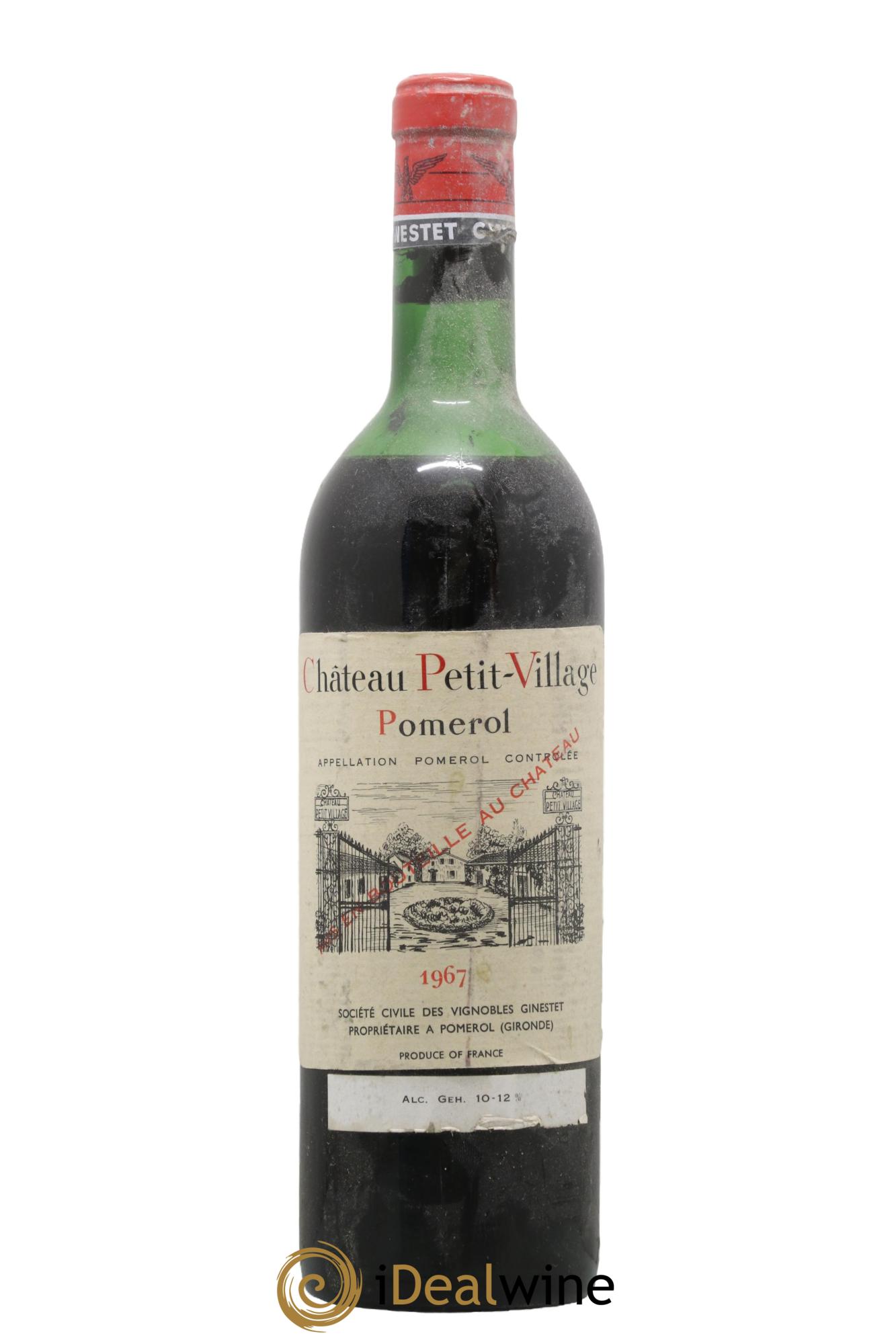 Château Petit Village 1967 - Lot of 1 bottle - 0